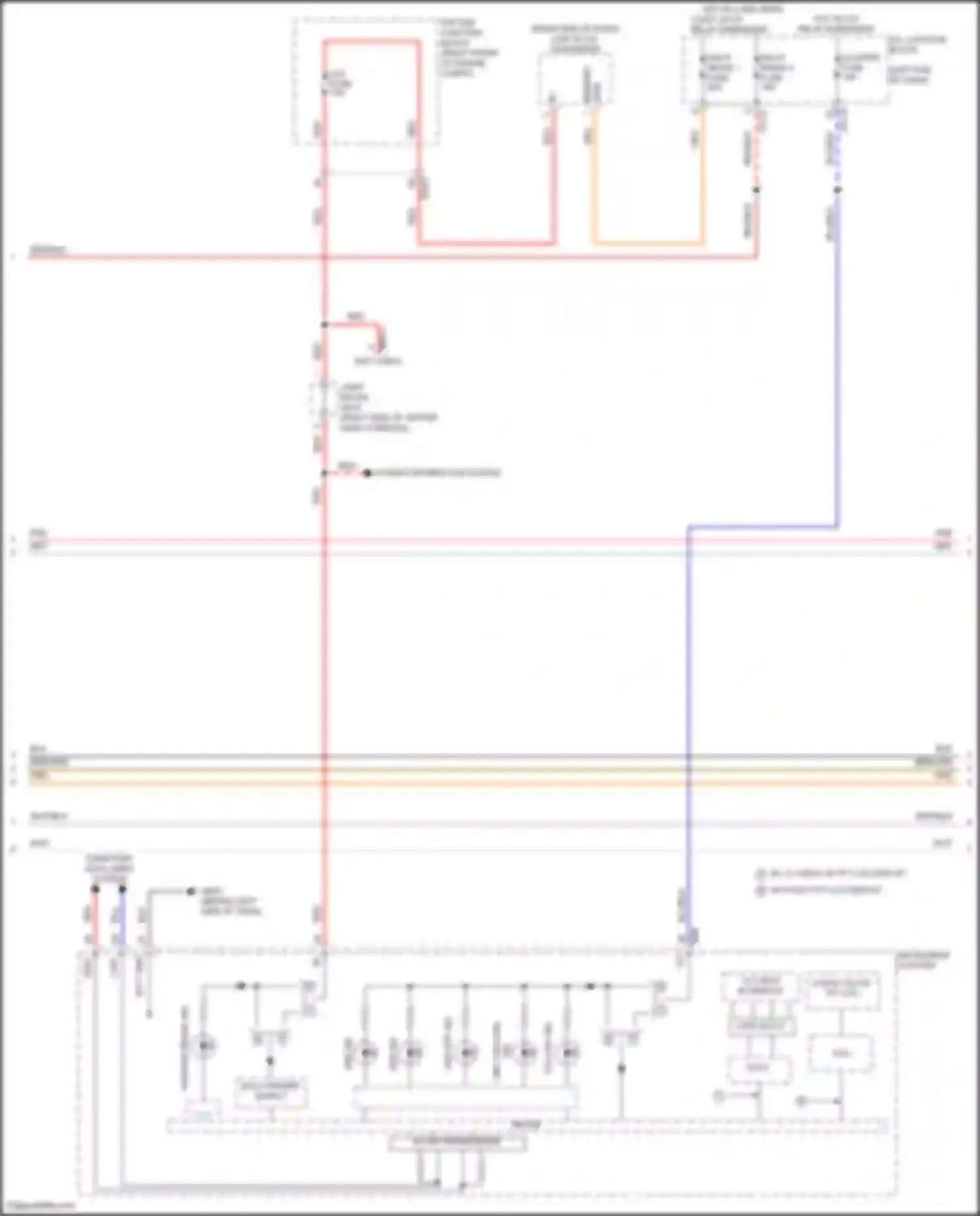 GV80 Genesis I facelift (2023-2024): Anti-lock brakes circuit (2 of 3)