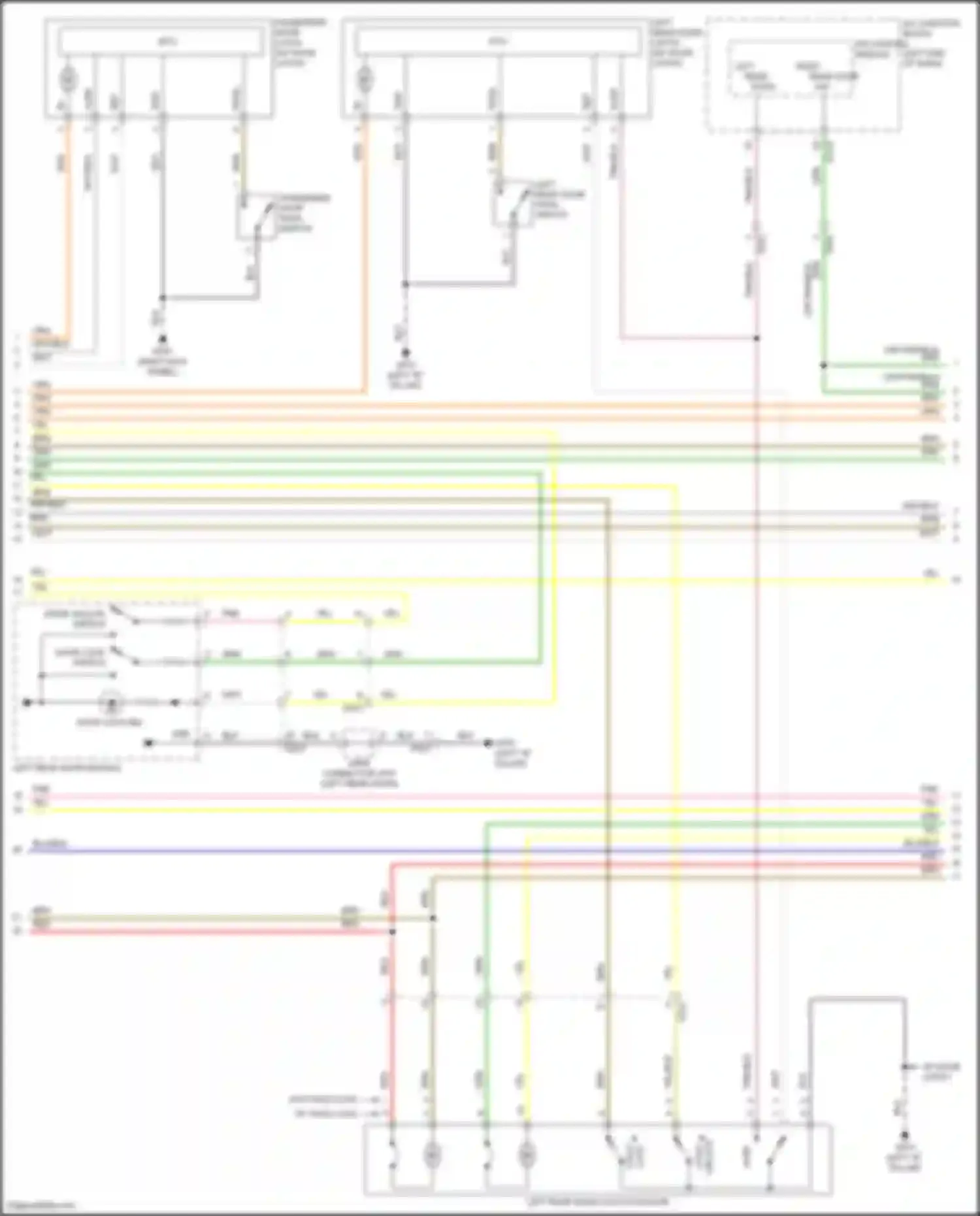 GV80 Genesis I facelift (2023-2024): Anti-theft circuit, w/ nfc (4 of 8)