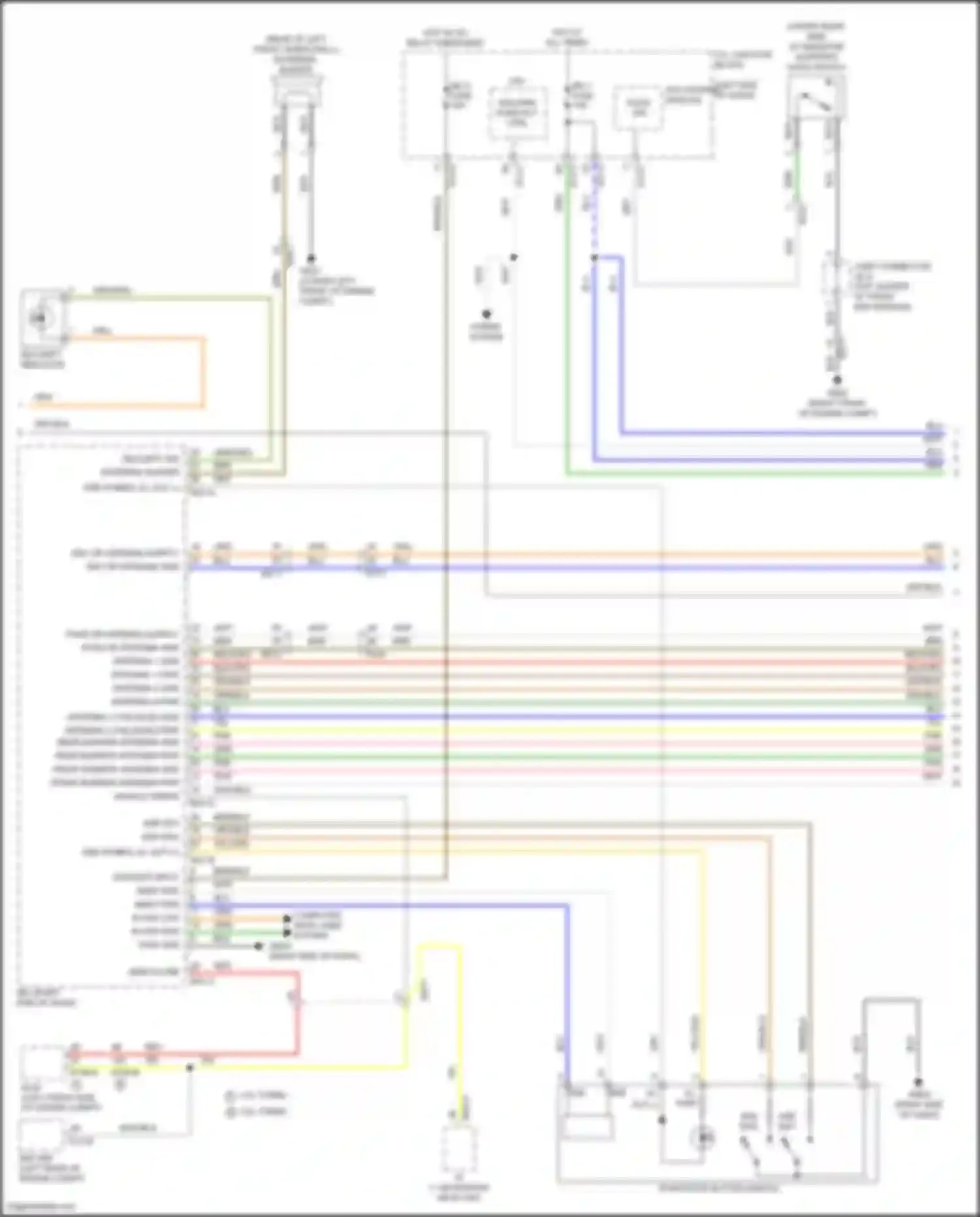 GV80 Genesis I facelift (2023-2024): Anti-theft circuit, w/ nfc (6 of 8)