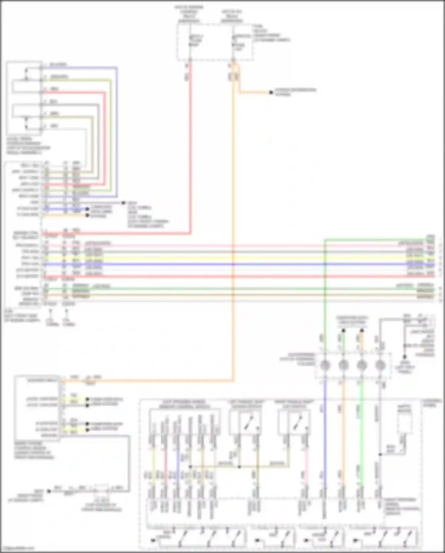 GV80 Genesis I facelift (2023-2024): Cruise control circuit (1 of 3)