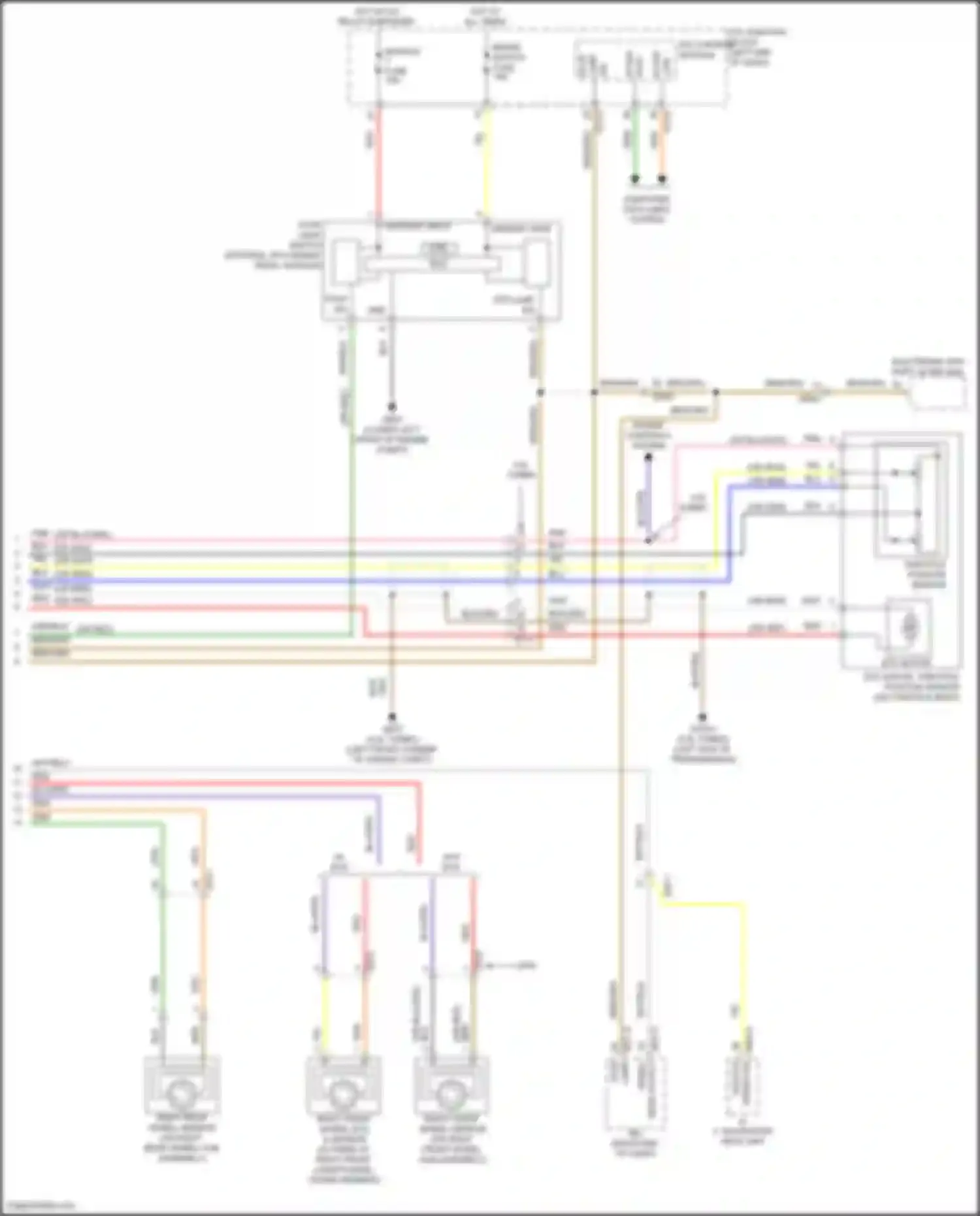 GV80 Genesis I facelift (2023-2024): Cruise control circuit (3 of 3)