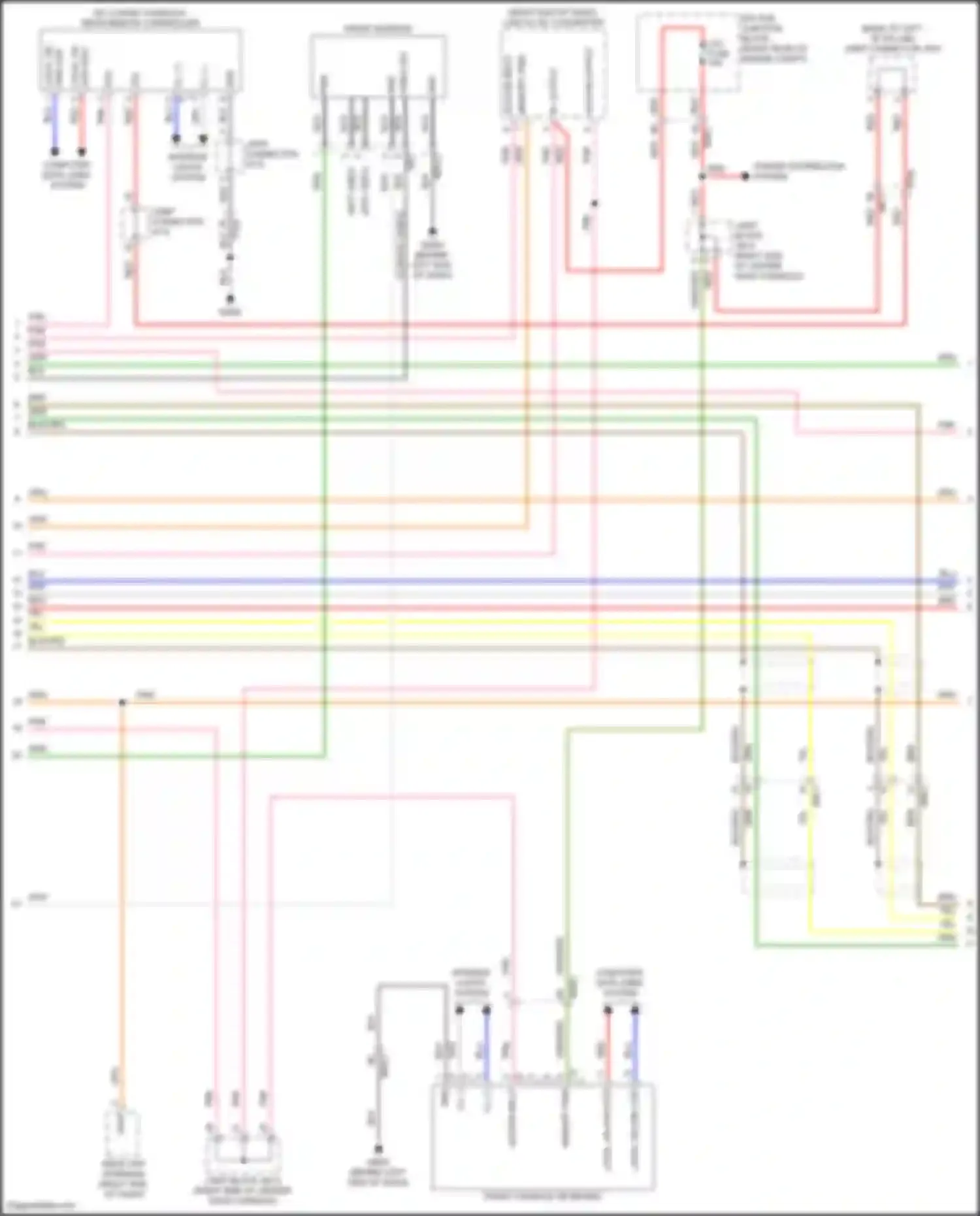 GV80 Genesis I facelift (2023-2024): Navigation circuit, w/ active noise (2 of 9)