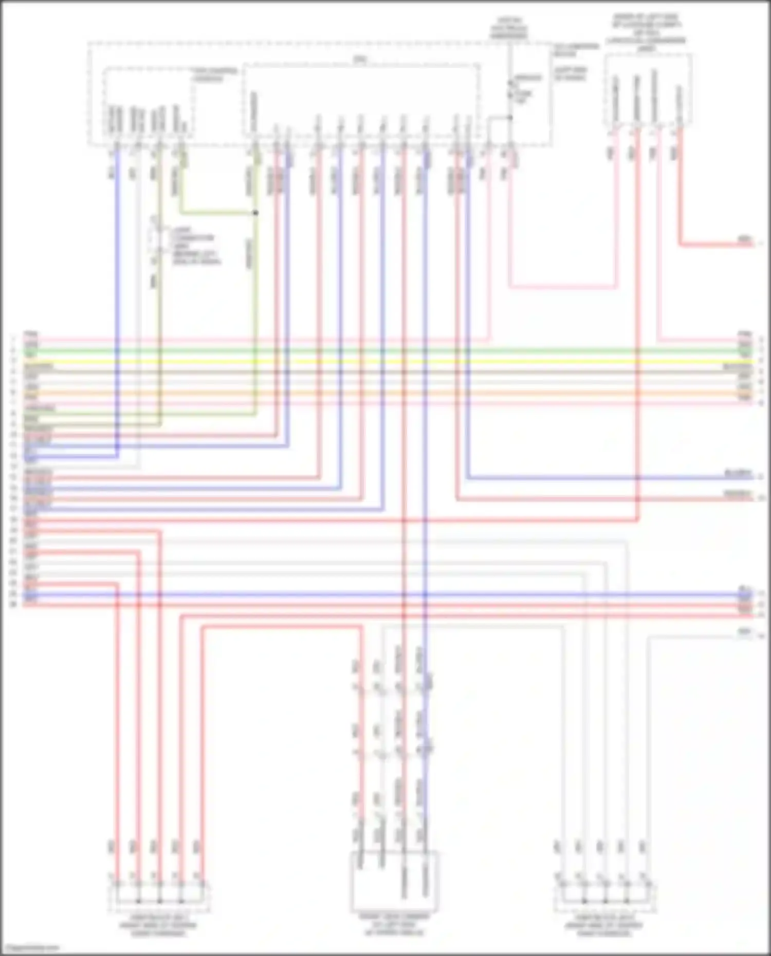 GV80 Genesis I facelift (2023-2024): Navigation circuit, w/ premium amplifier (6 of 8)