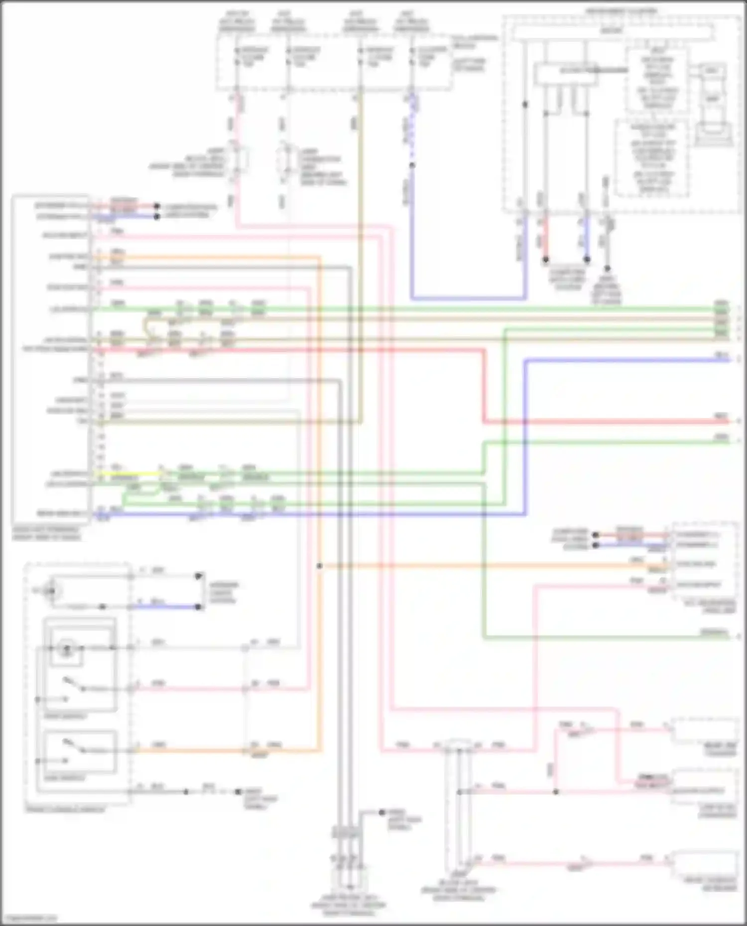 GV80 Genesis I facelift (2023-2024): Remote smart parking assist circuit (1 of 2)