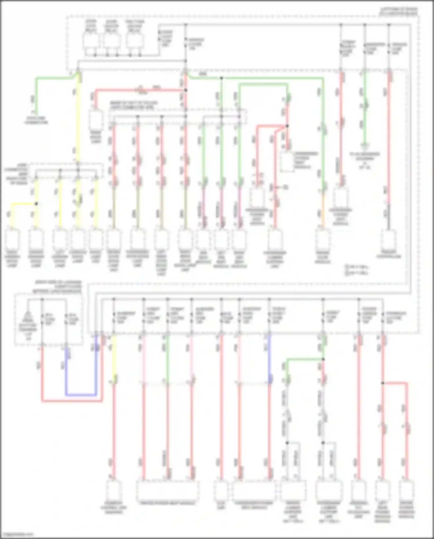 GV80 Genesis I facelift (2023-2024): Power distribution circuit (13 of 14)