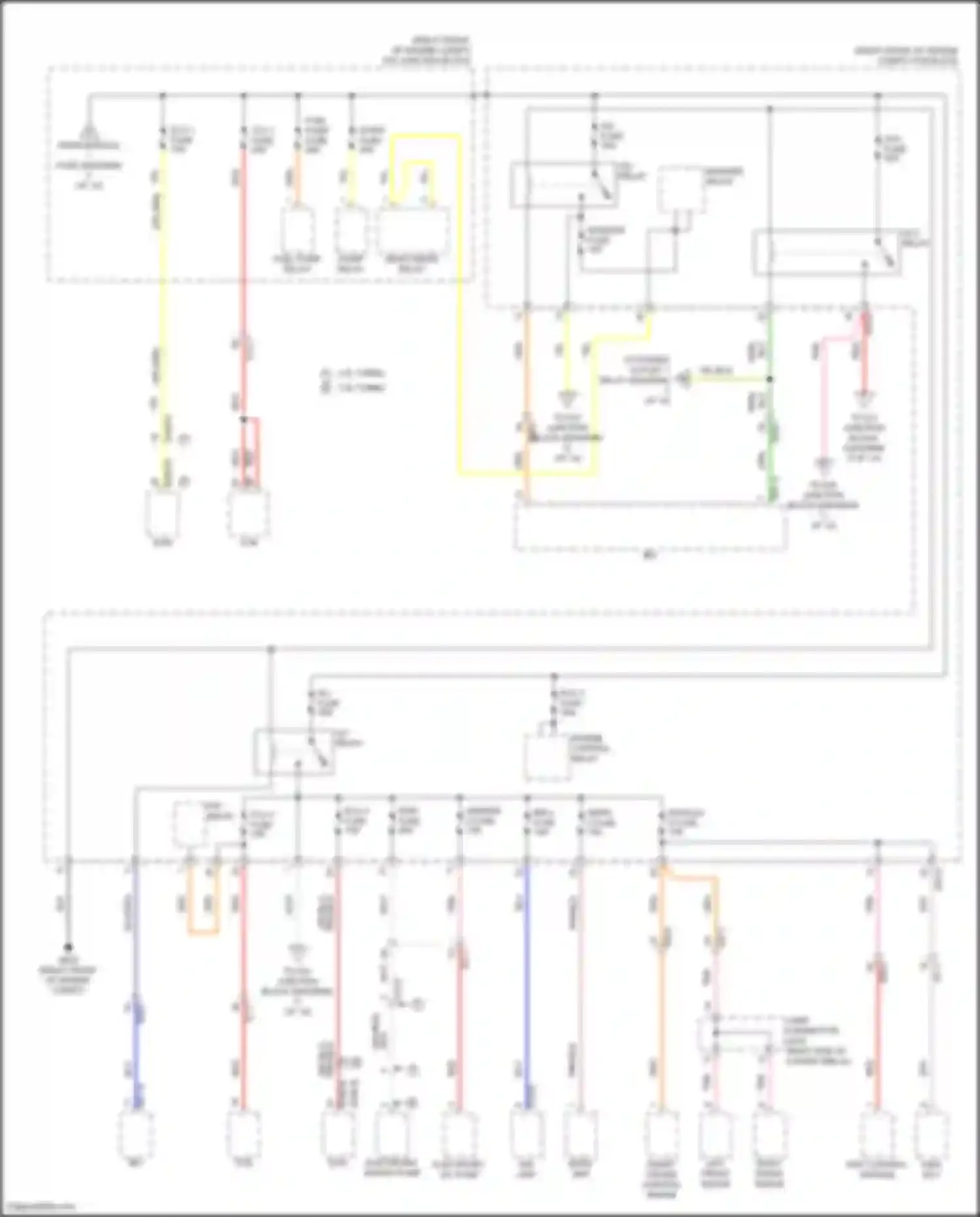 GV80 Genesis I facelift (2023-2024): Power distribution circuit (4 of 14)