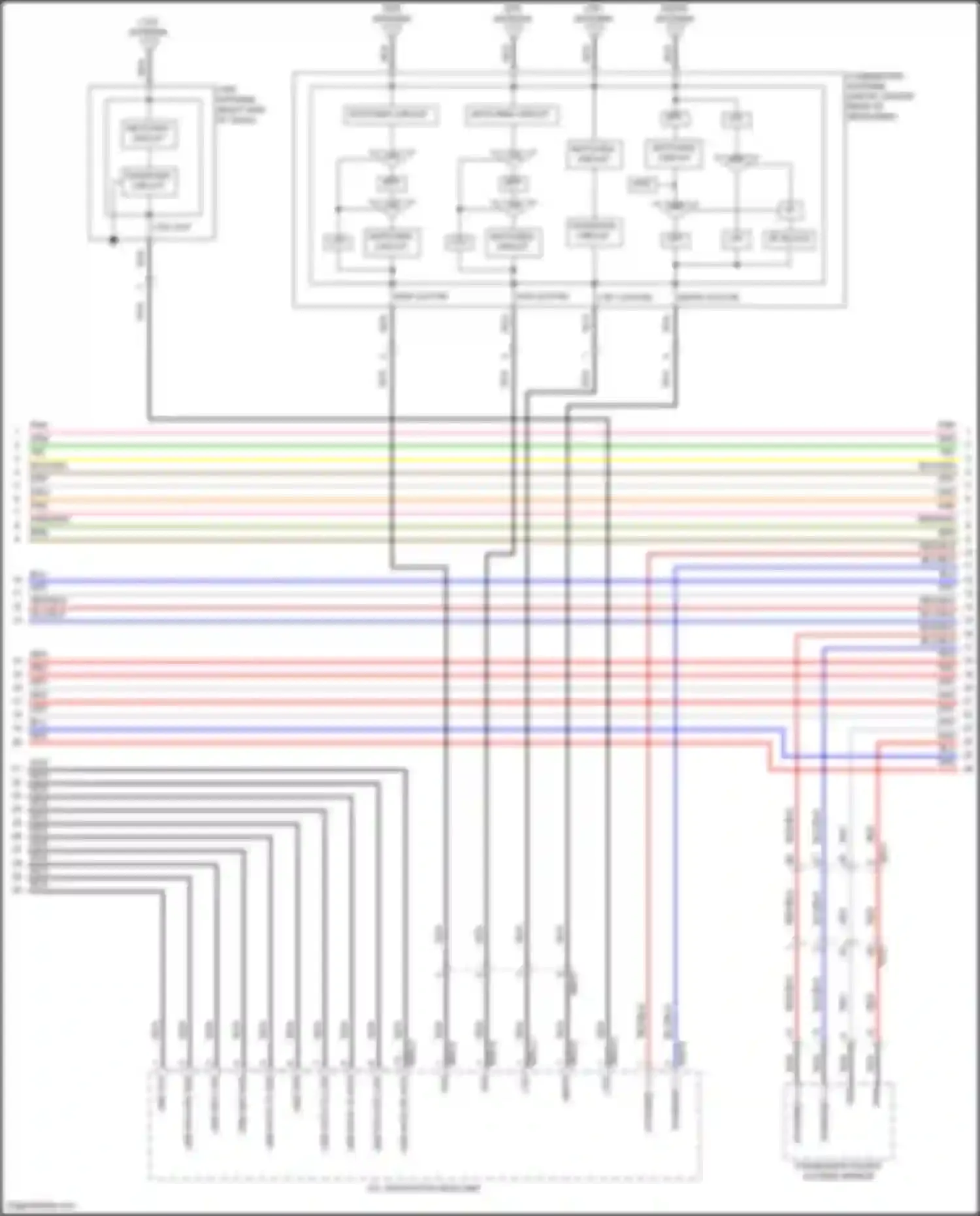 GV80 Genesis I facelift (2023-2024): Radio circuit, w/ premium amplifier (5 of 8)