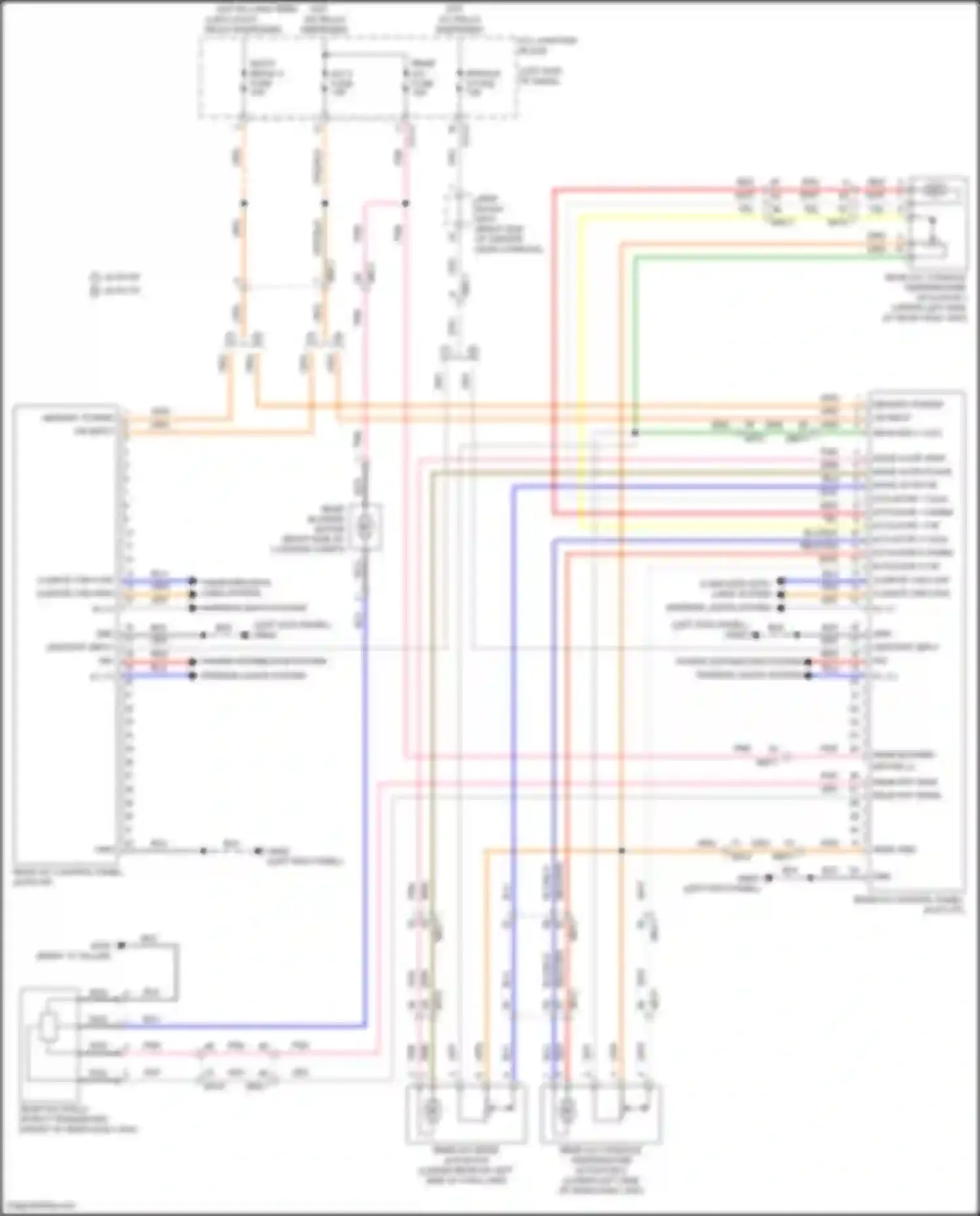 Wiring diagram actuator 2 cool for Genesis GV80 I facelift (2023-2024) (1 of 1)