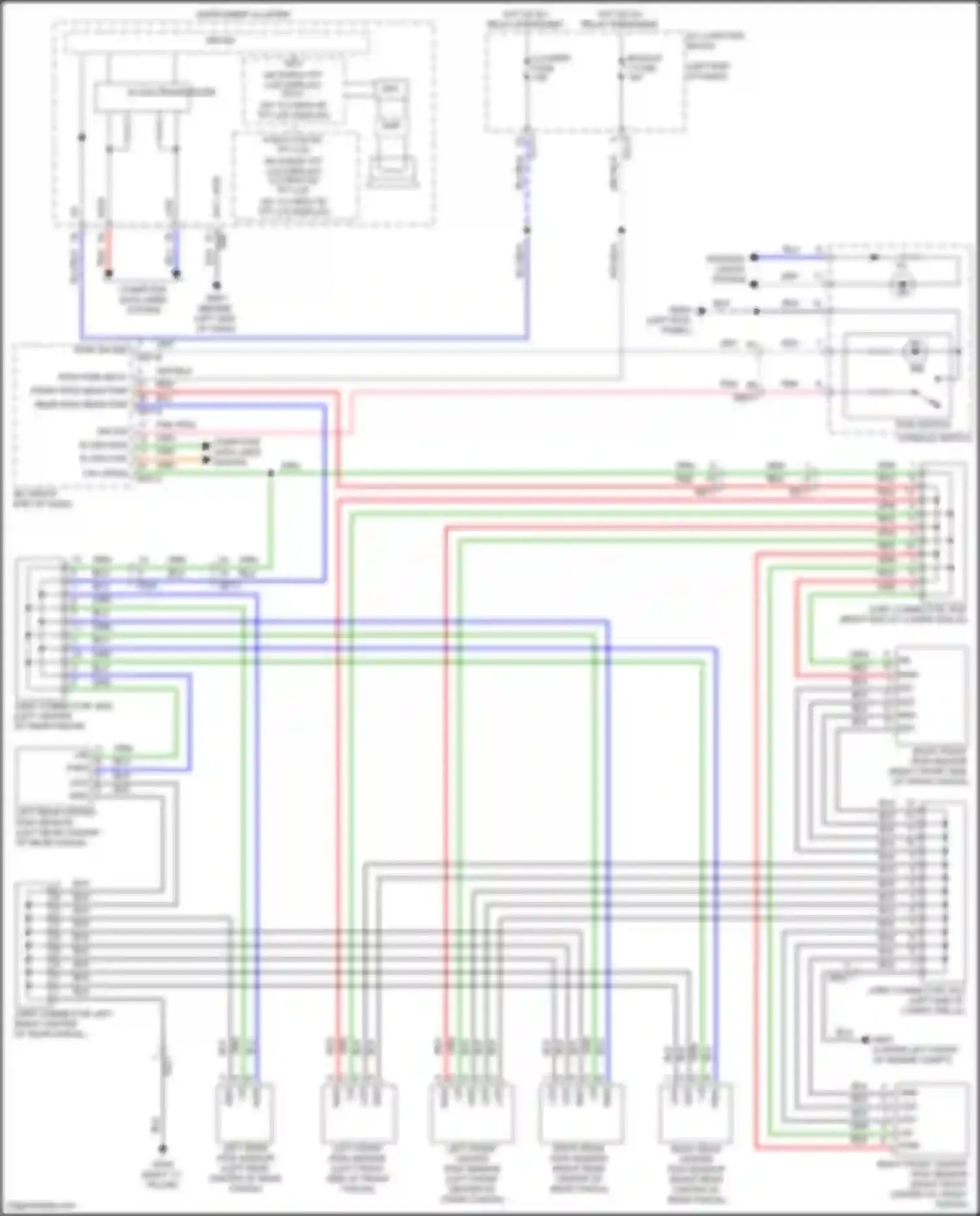 Wiring diagram blu for Genesis GV80 I facelift (2023-2024) (90 of 201)