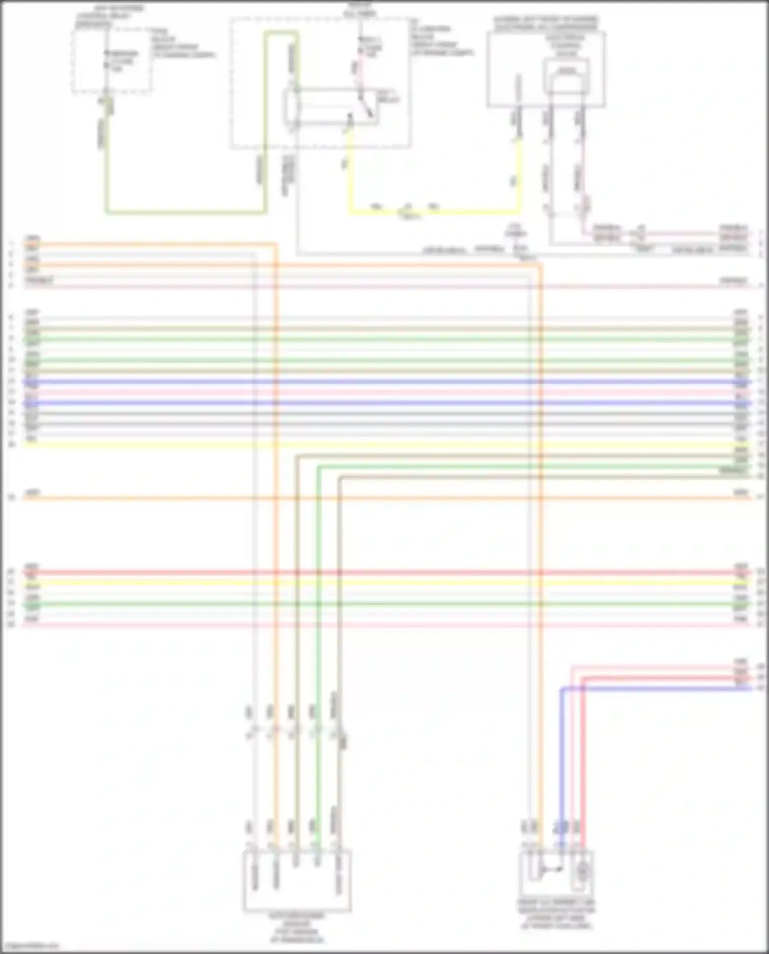 Wiring diagram blu for Genesis GV80 I facelift (2023-2024) (105 of 201)