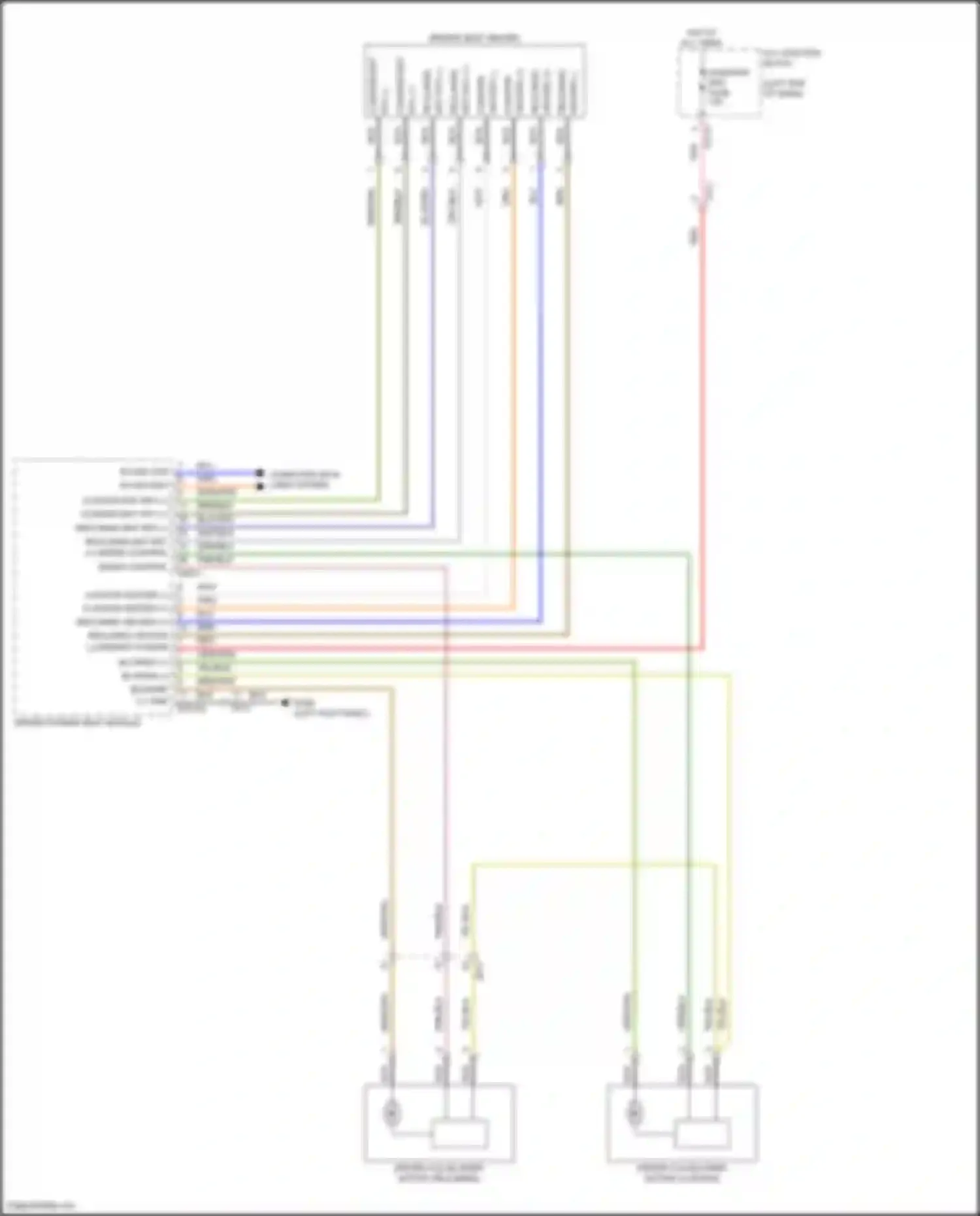 Wiring diagram blu/org for Genesis GV80 I facelift (2023-2024) (31 of 53)