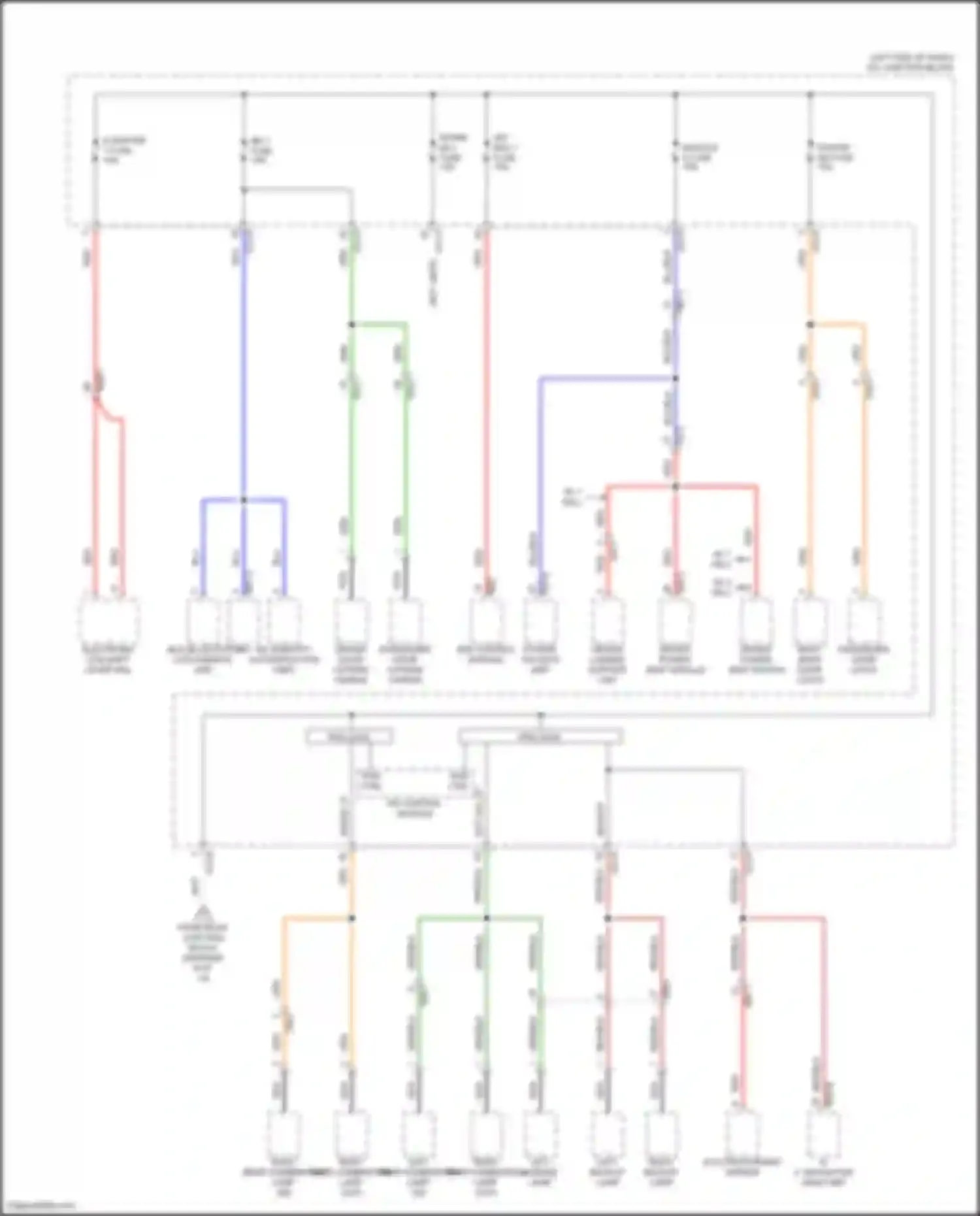 Wiring diagram brake lp rh for Genesis GV80 I facelift (2023-2024) (1 of 1)
