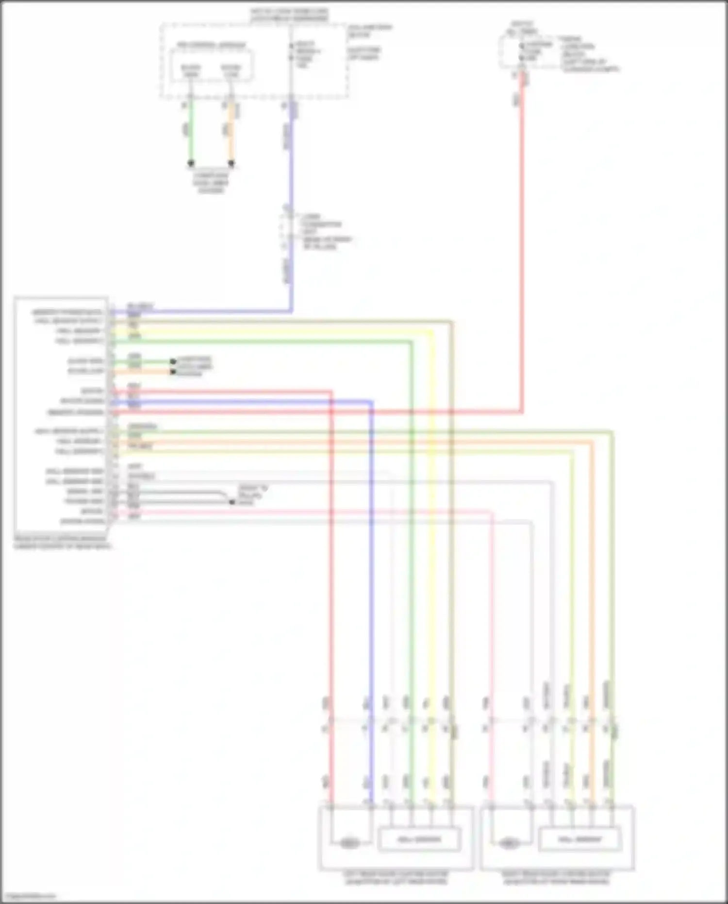 Wiring diagram brn for Genesis GV80 I facelift (2023-2024) (128 of 170)