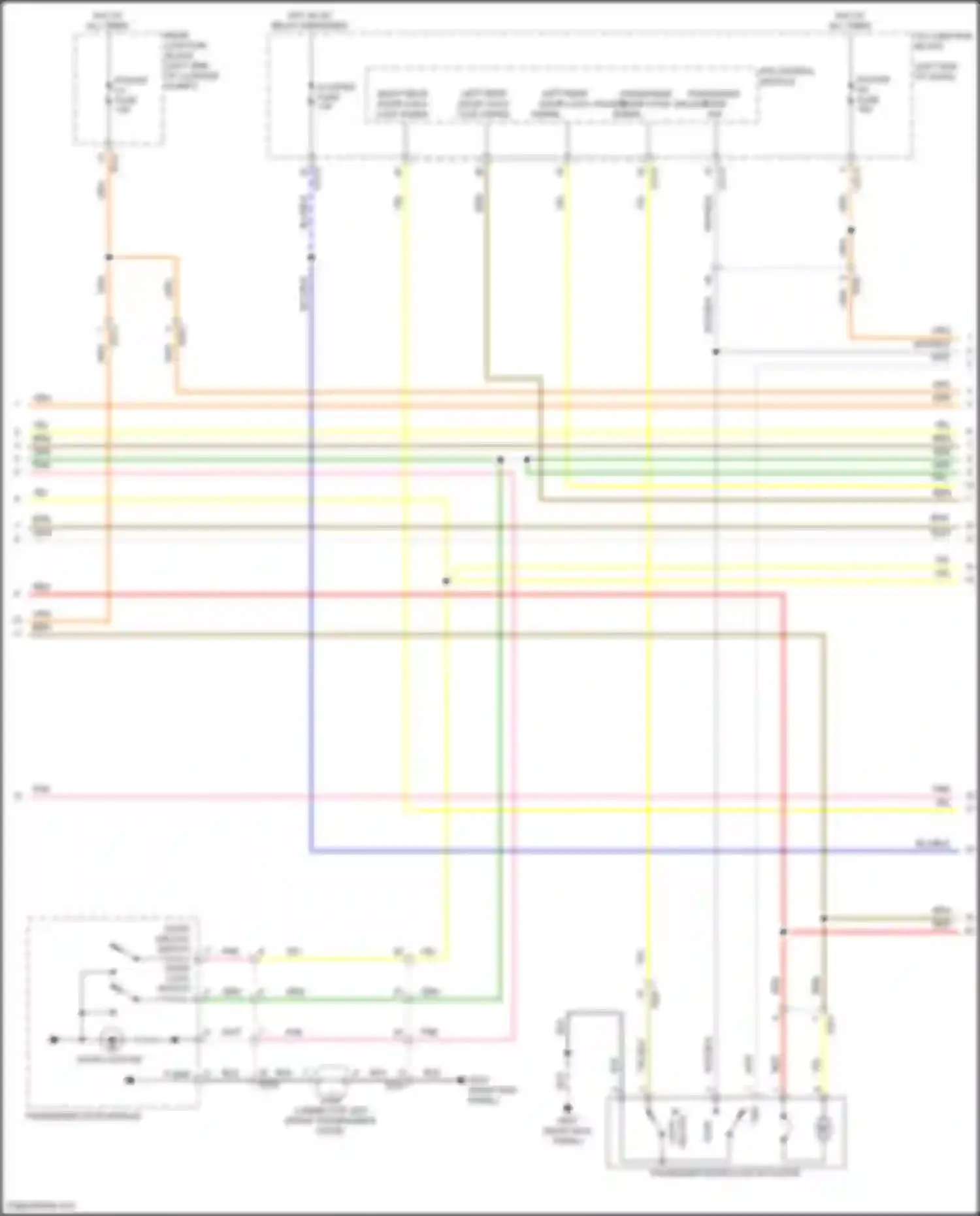 Wiring diagram brn for Genesis GV80 I facelift (2023-2024) (37 of 170)