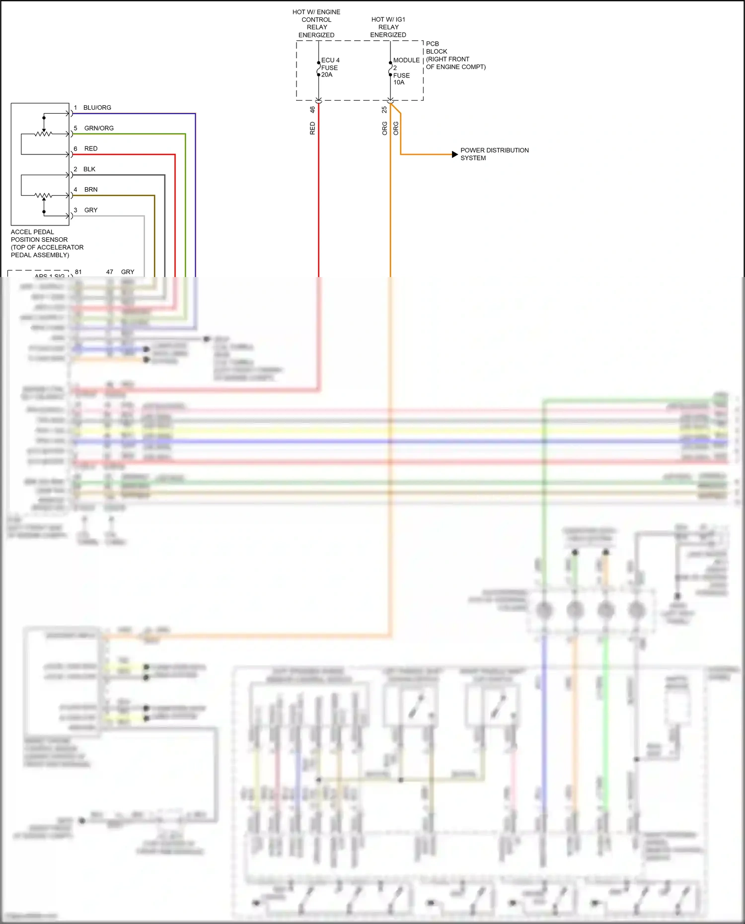 Genesis GV80 I facelift (2023-2024) encoder wiring diagram  (2 of 8)