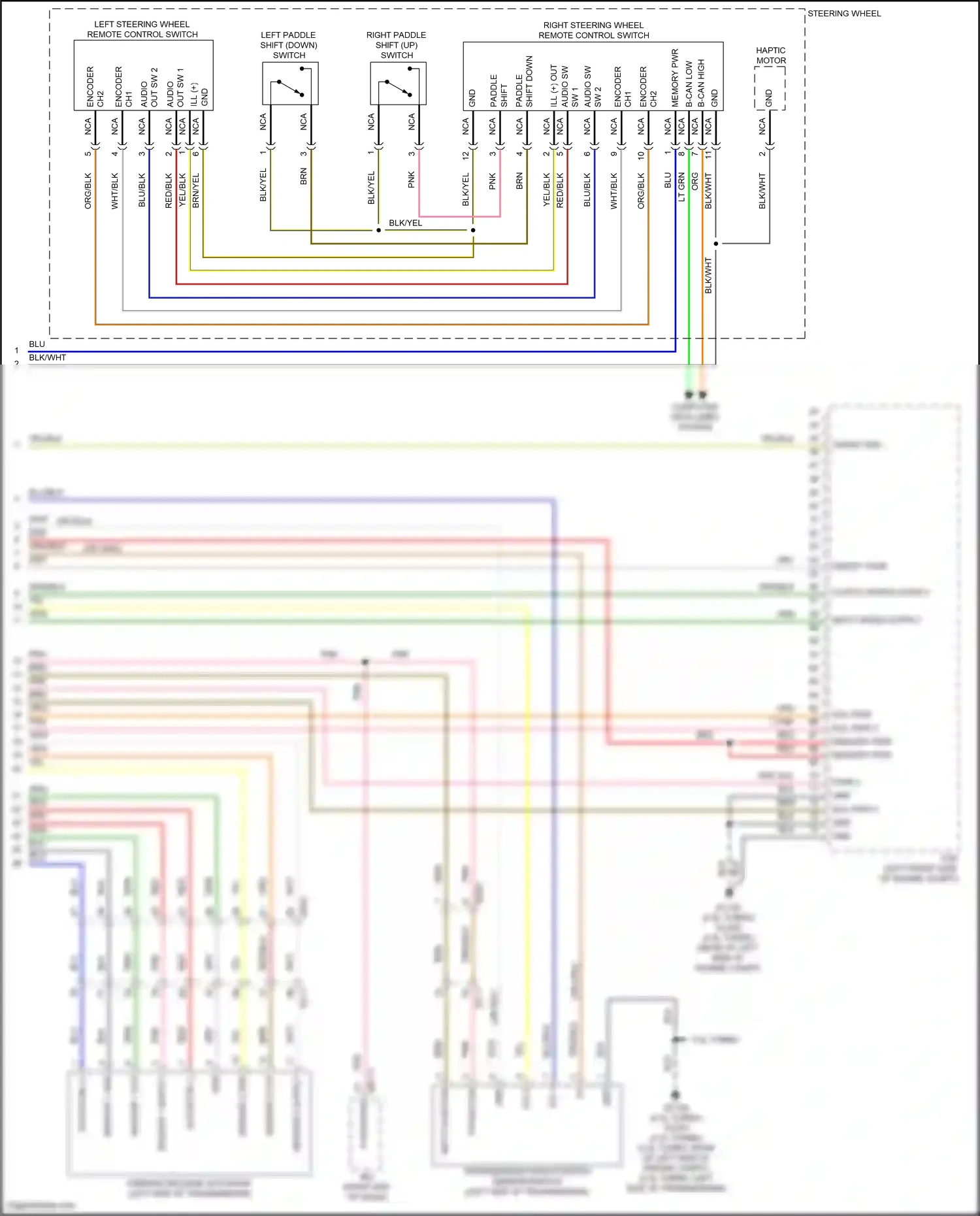 Genesis GV80 I facelift (2023-2024) encoder wiring diagram  (1 of 8)