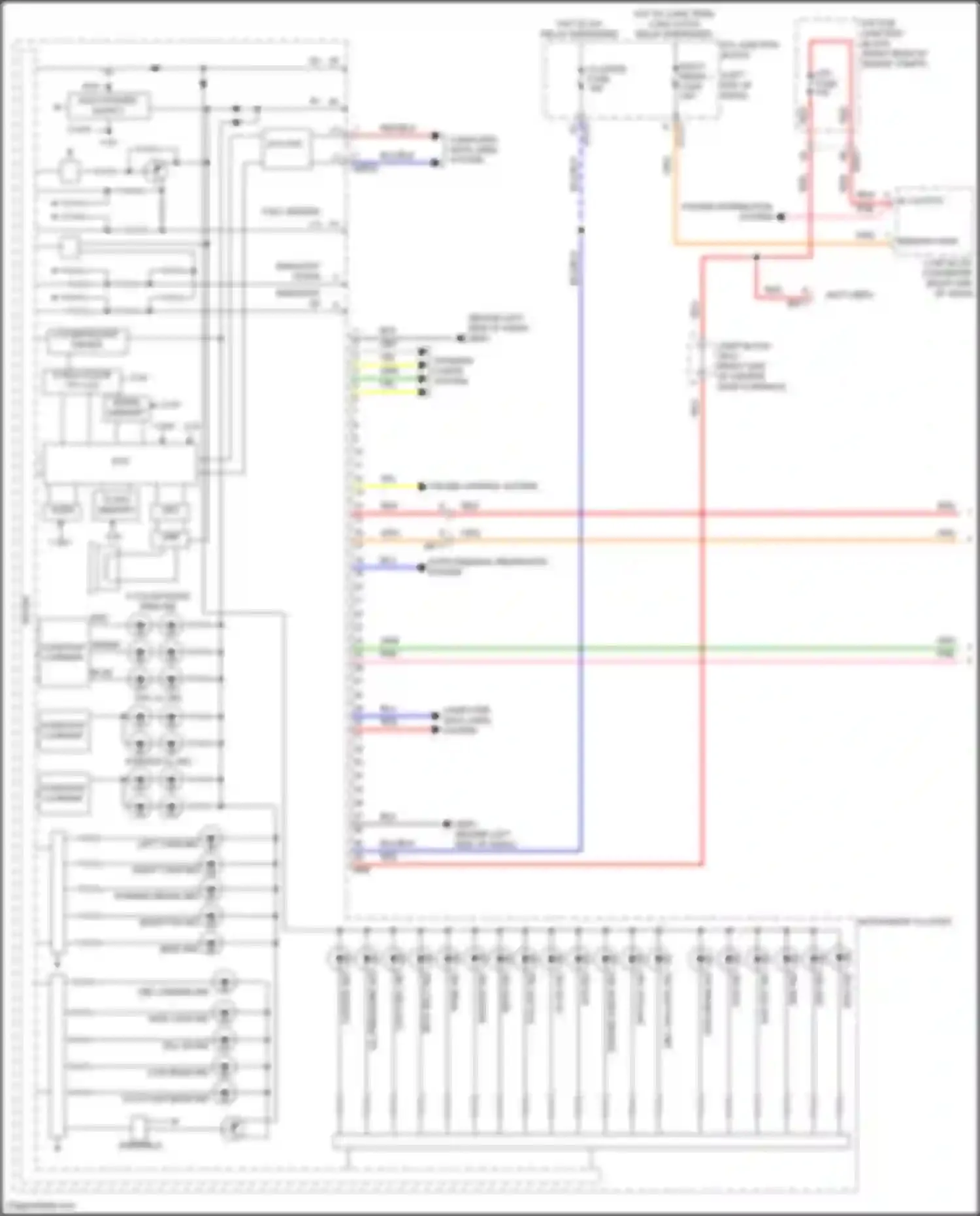 Wiring diagram glow ind for Genesis GV80 I facelift (2023-2024) (1 of 1)