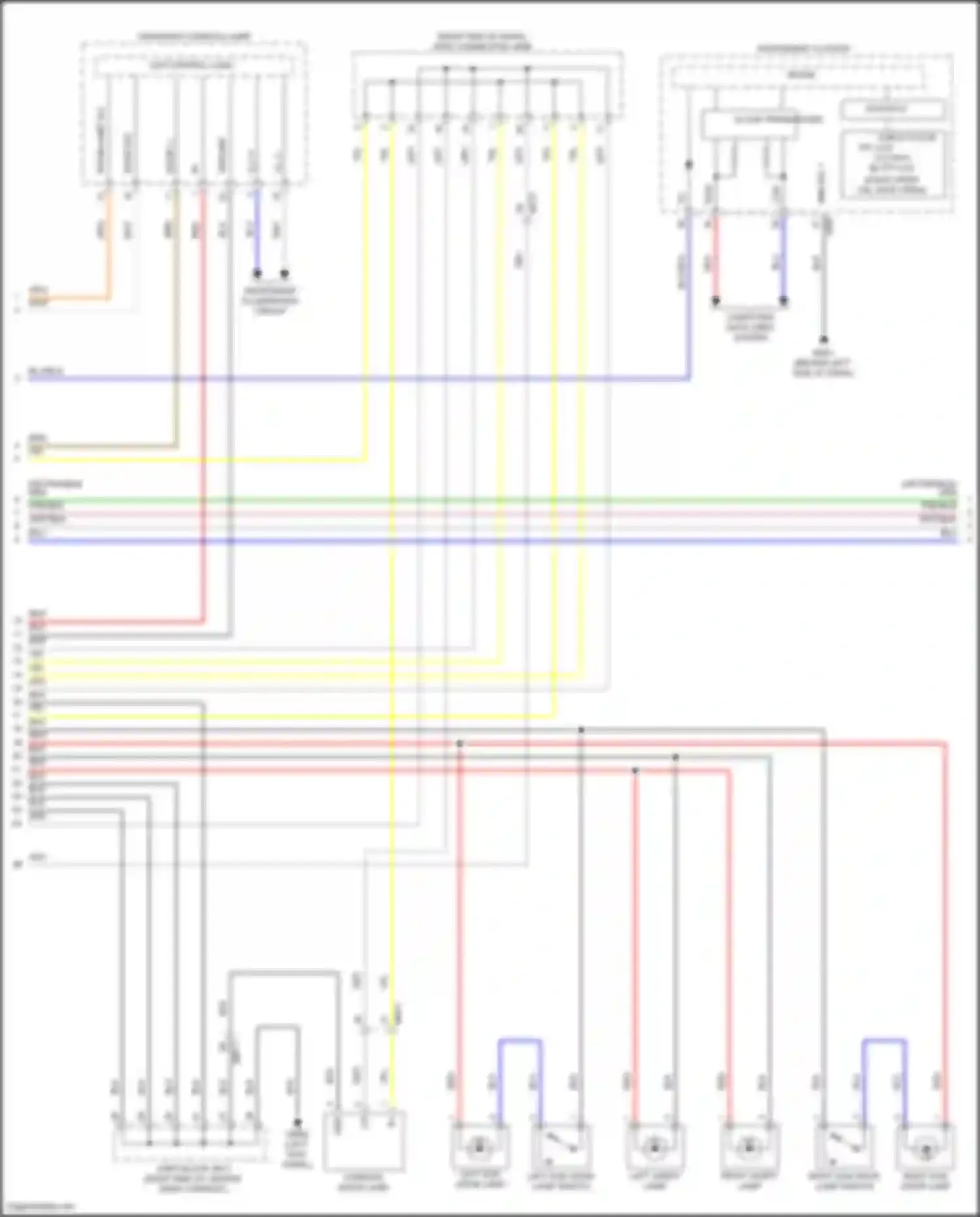 Wiring diagram gnd sig 1 for Genesis GV80 I facelift (2023-2024) (3 of 5)