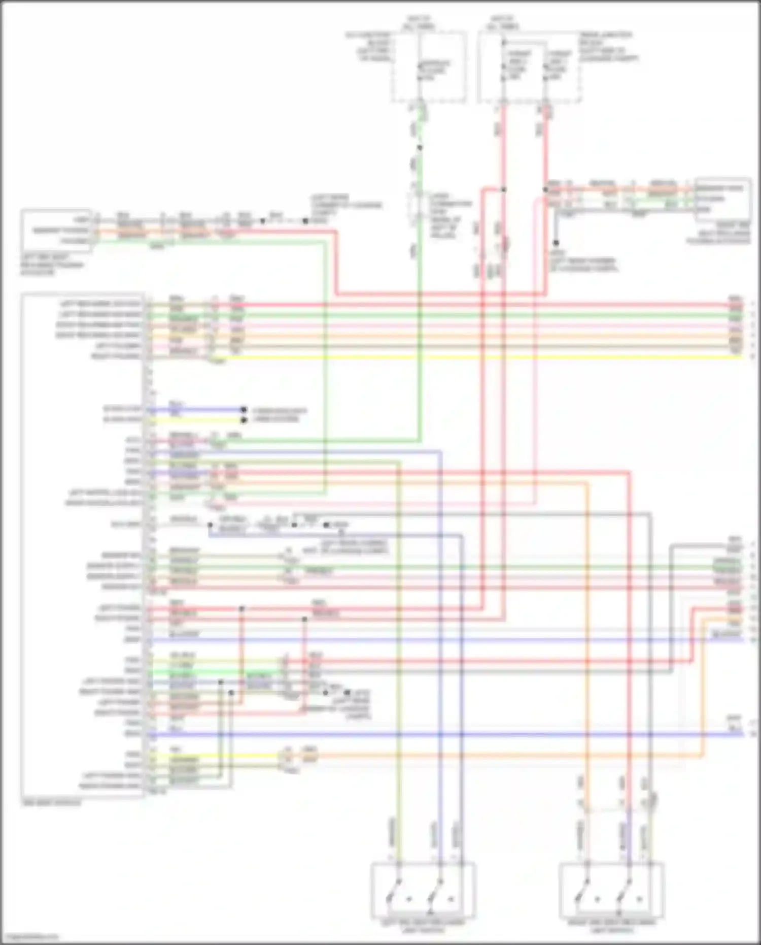 Wiring diagram icu-a for Genesis GV80 I facelift (2023-2024) (60 of 63)