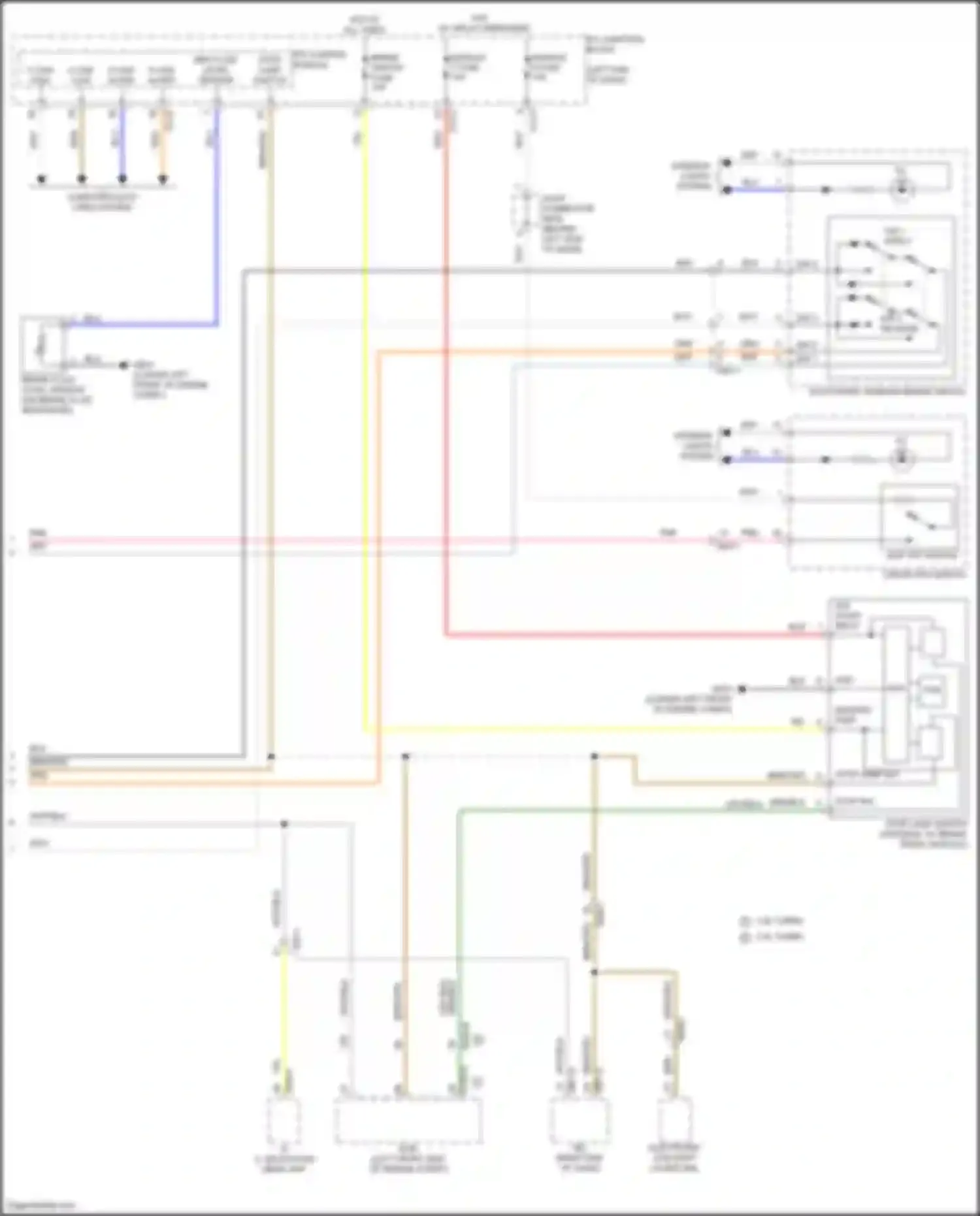 Wiring diagram icu-c for Genesis GV80 I facelift (2023-2024) (1 of 24)