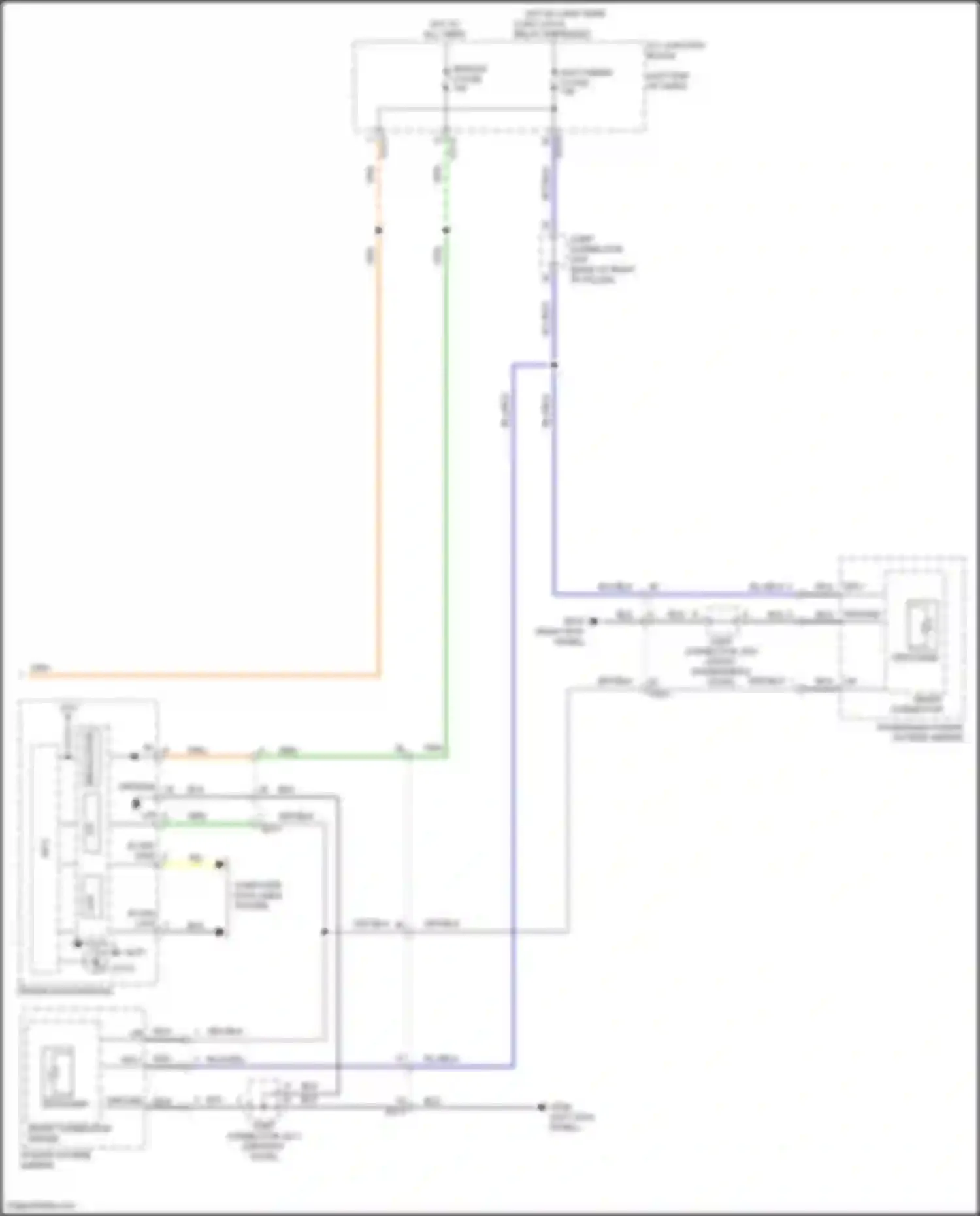 Wiring diagram icu-d for Genesis GV80 I facelift (2023-2024) (22 of 49)