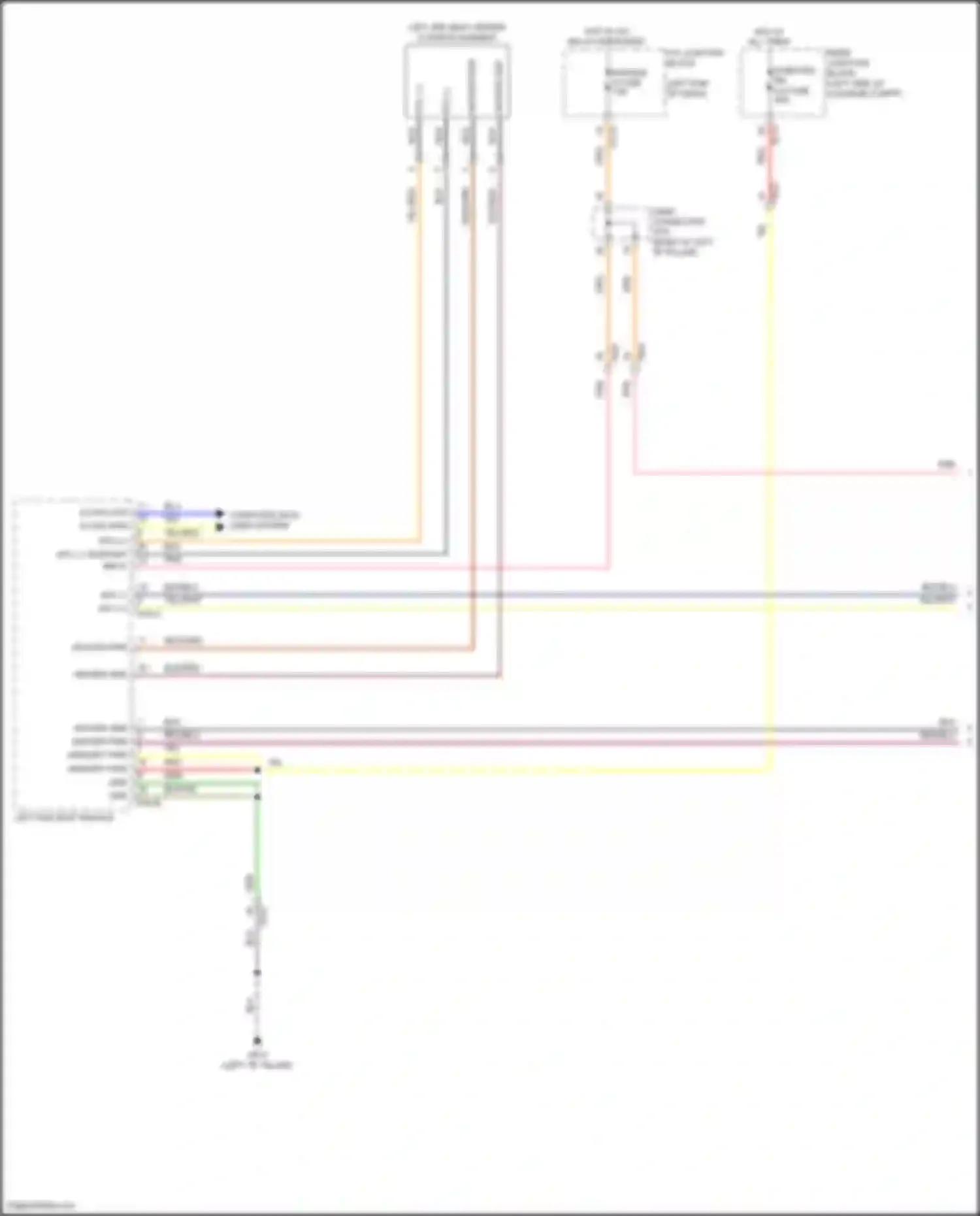 Wiring diagram memory pwr for Genesis GV80 I facelift (2023-2024) (36 of 58)