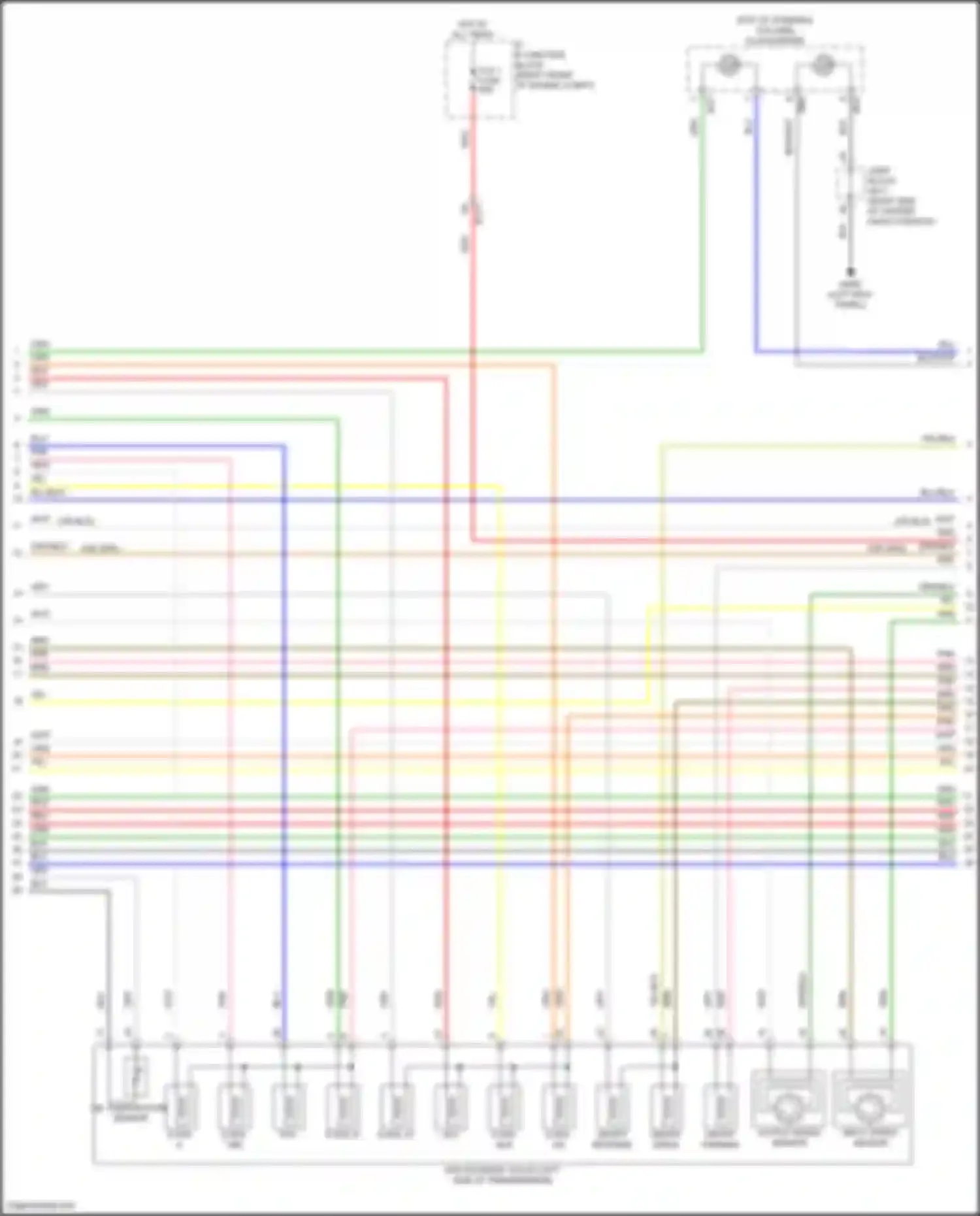 Wiring diagram oil temperature sensor for Genesis GV80 I facelift (2023-2024) (1 of 1)