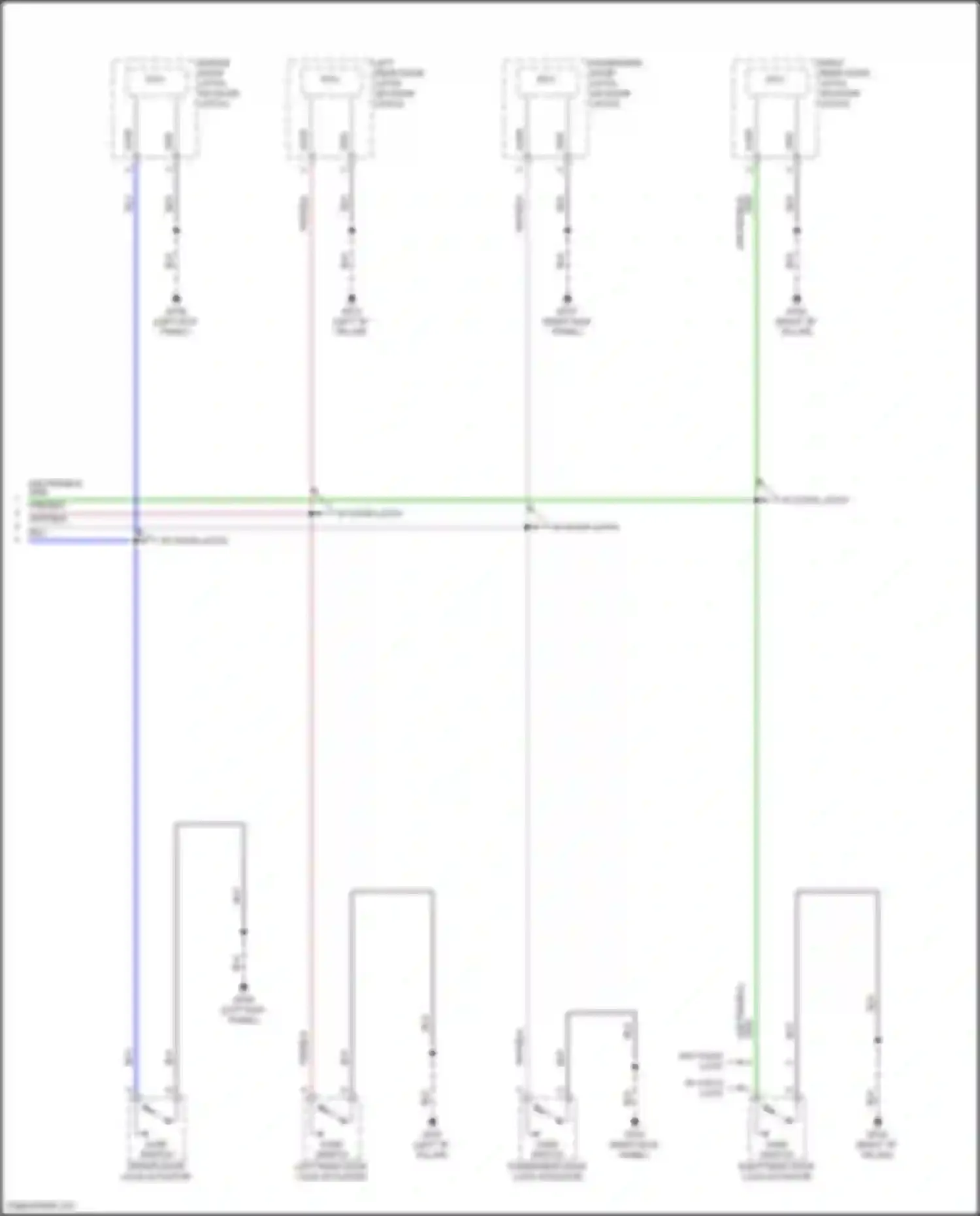 Wiring diagram pnk/blk for Genesis GV80 I facelift (2023-2024) (5 of 49)