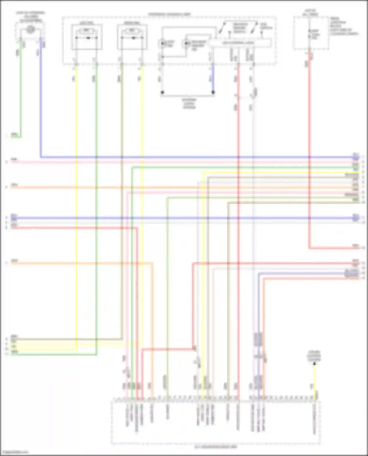 Wiring diagram rj-a for Genesis GV80 I facelift (2023-2024) (24 of 31)
