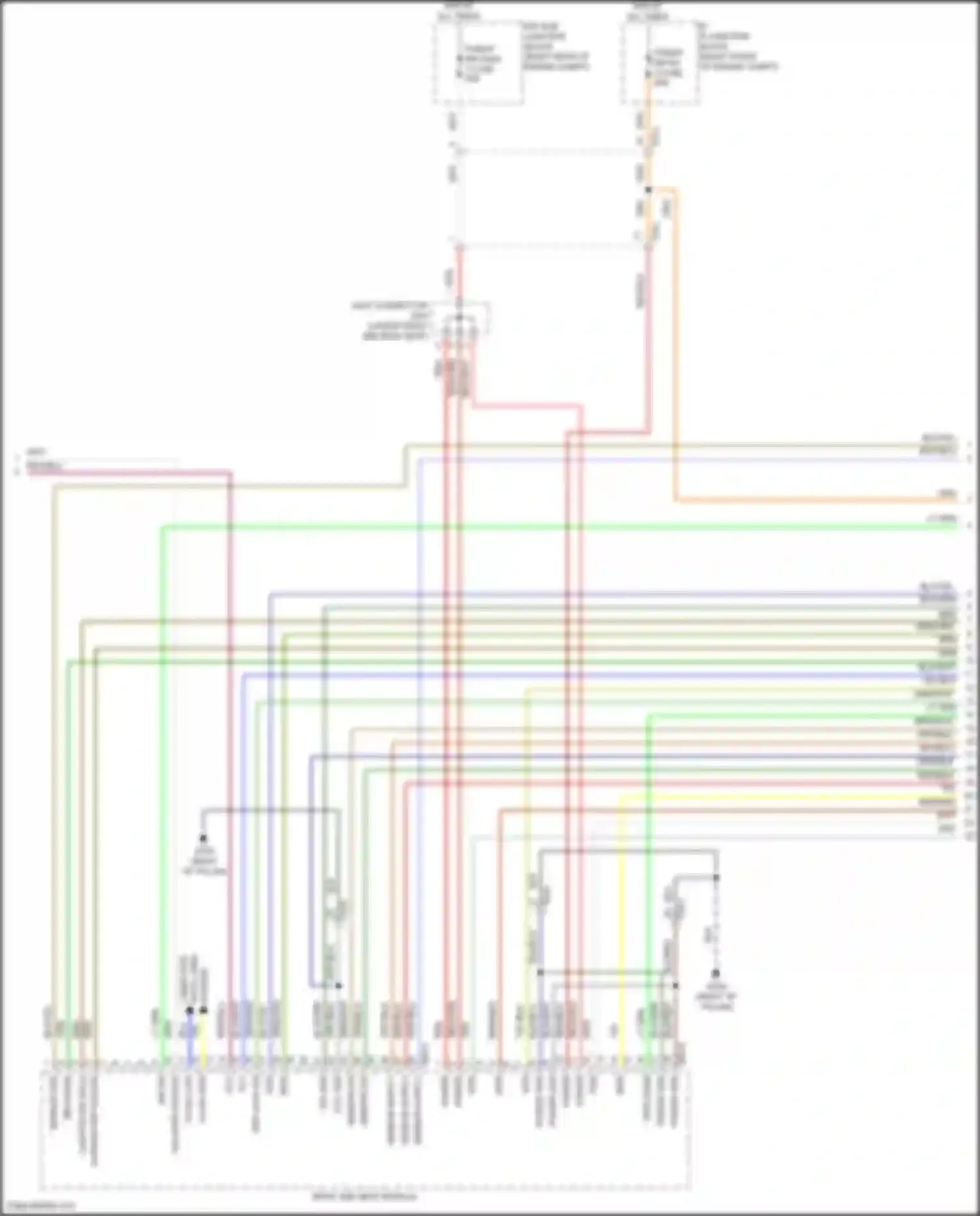 Wiring diagram sensor sig for Genesis GV80 I facelift (2023-2024) (2 of 3)
