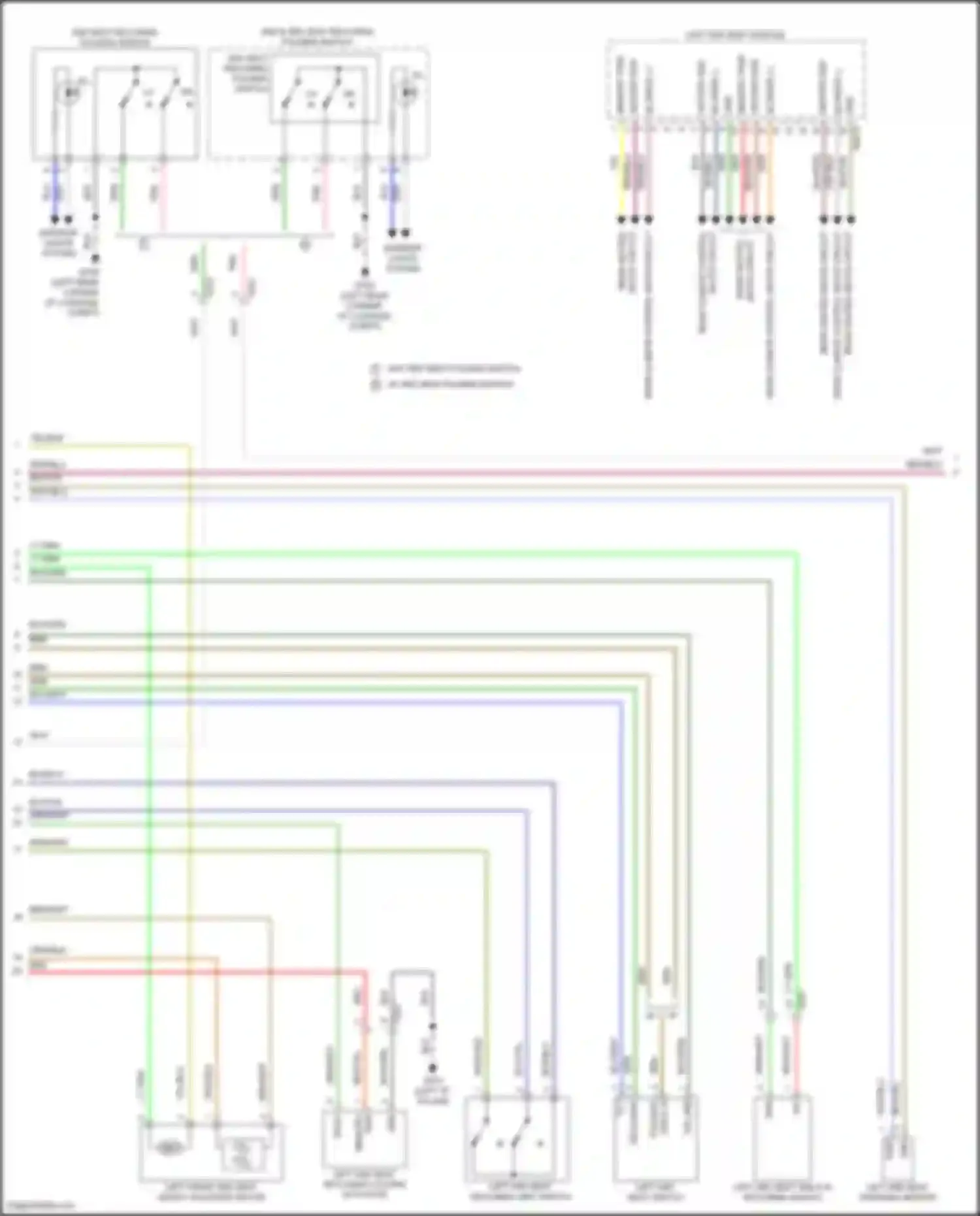 Wiring diagram sw gnd for Genesis GV80 I facelift (2023-2024) (4 of 6)