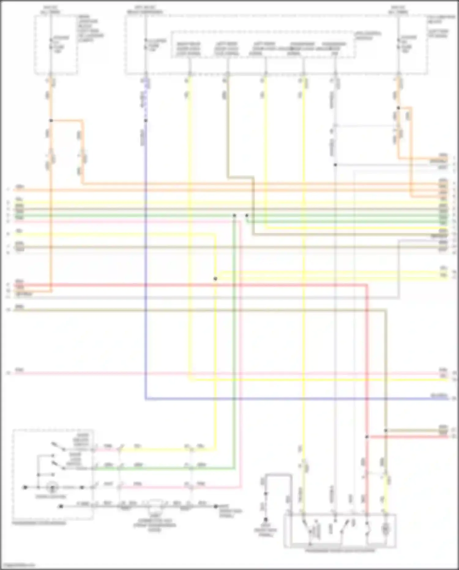 Wiring diagram yel for Genesis GV80 I facelift (2023-2024) (102 of 189)