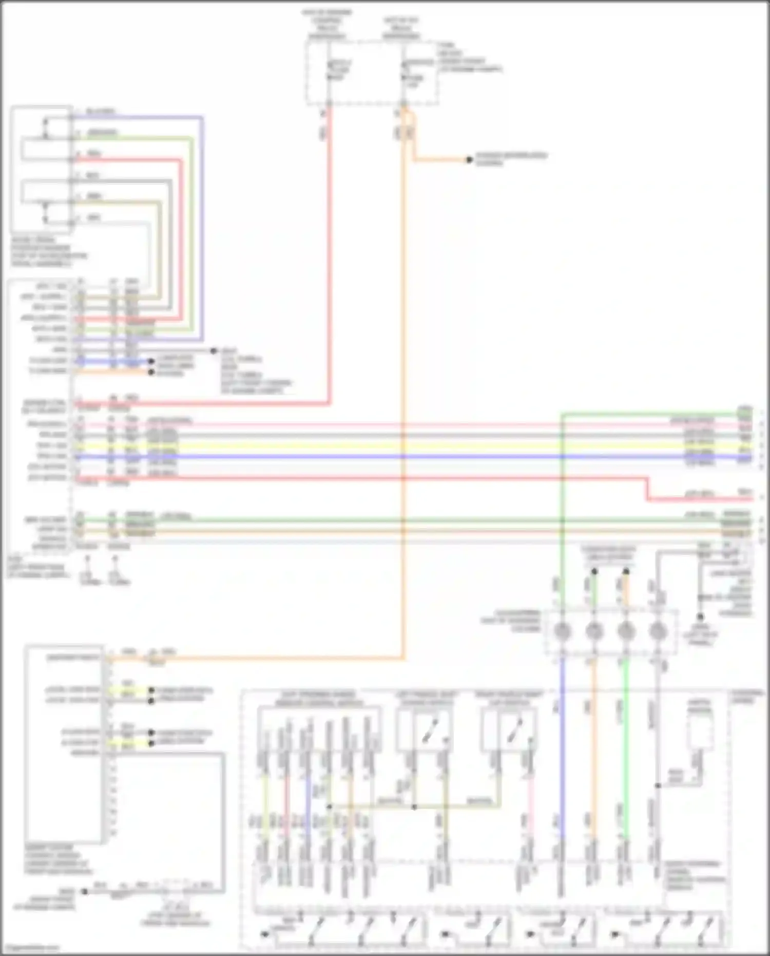 GV80 Genesis I (2020-2023): Cruise control circuit (1 of 3)