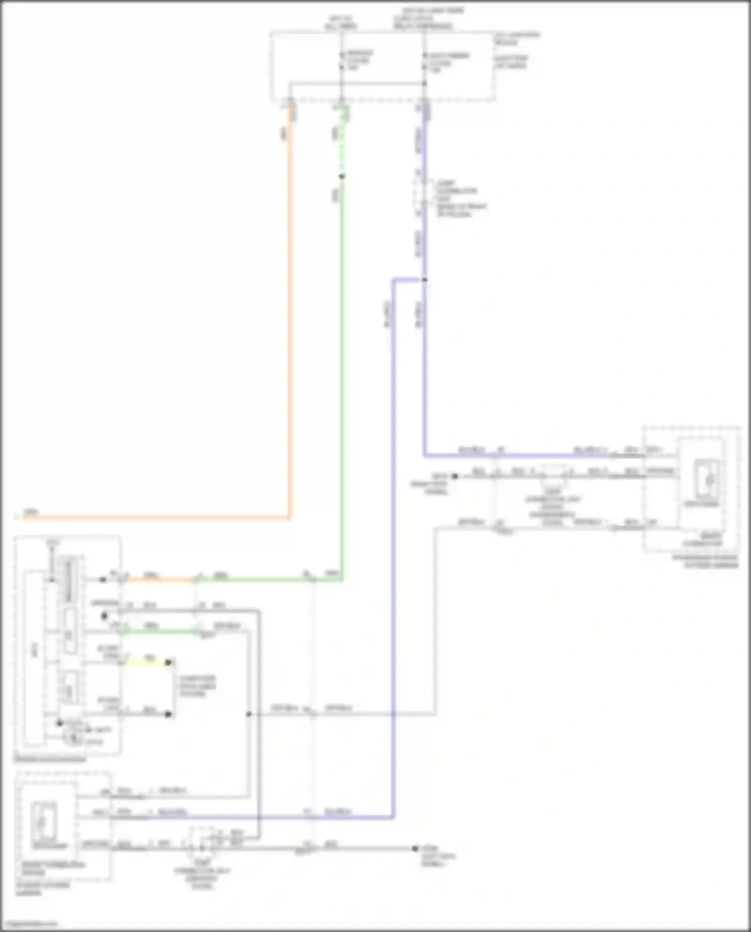 GV80 Genesis I (2020-2023): Defoggers circuit (2 of 2)
