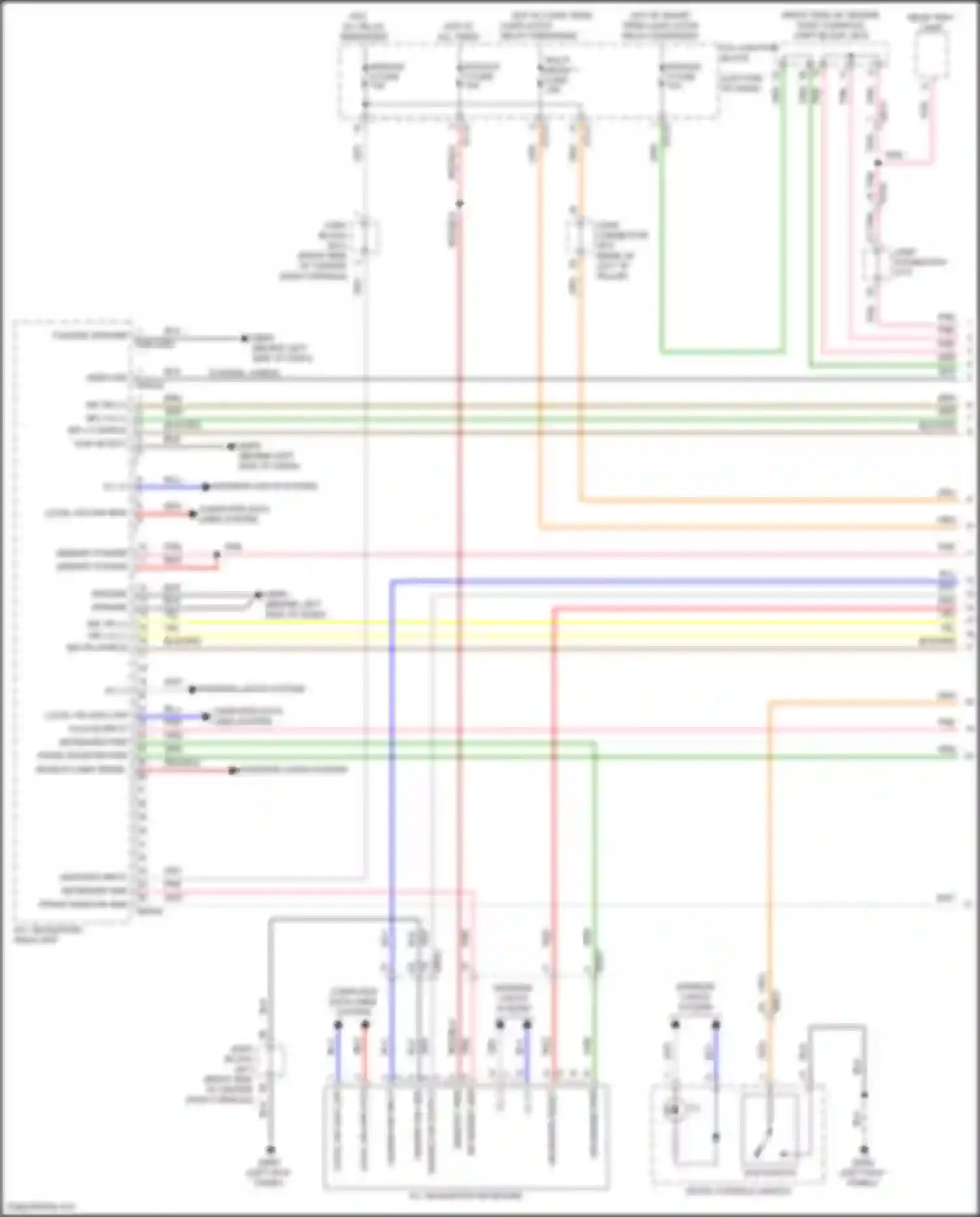 GV80 Genesis I (2020-2023): Navigation circuit, w/ active noise (1 of 9)