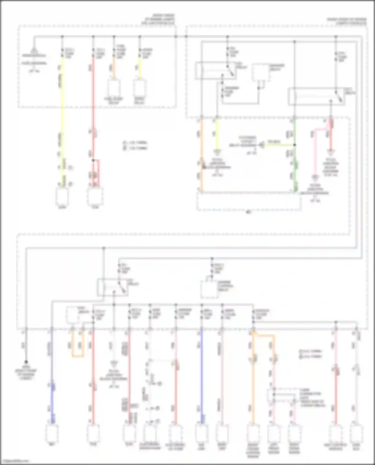 GV80 Genesis I (2020-2023): Power distribution circuit (4 of 14)