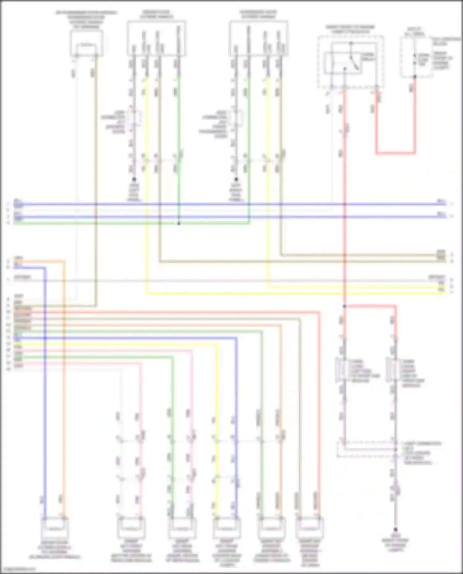 GV80 Genesis I (2020-2023): Power door locks circuit, w/ nfc (7 of 8)