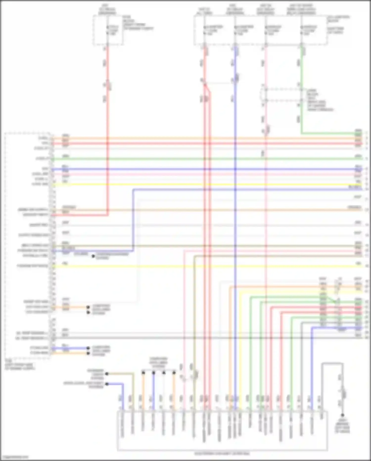GV80 Genesis I (2020-2023): A/t circuit (1 of 3)