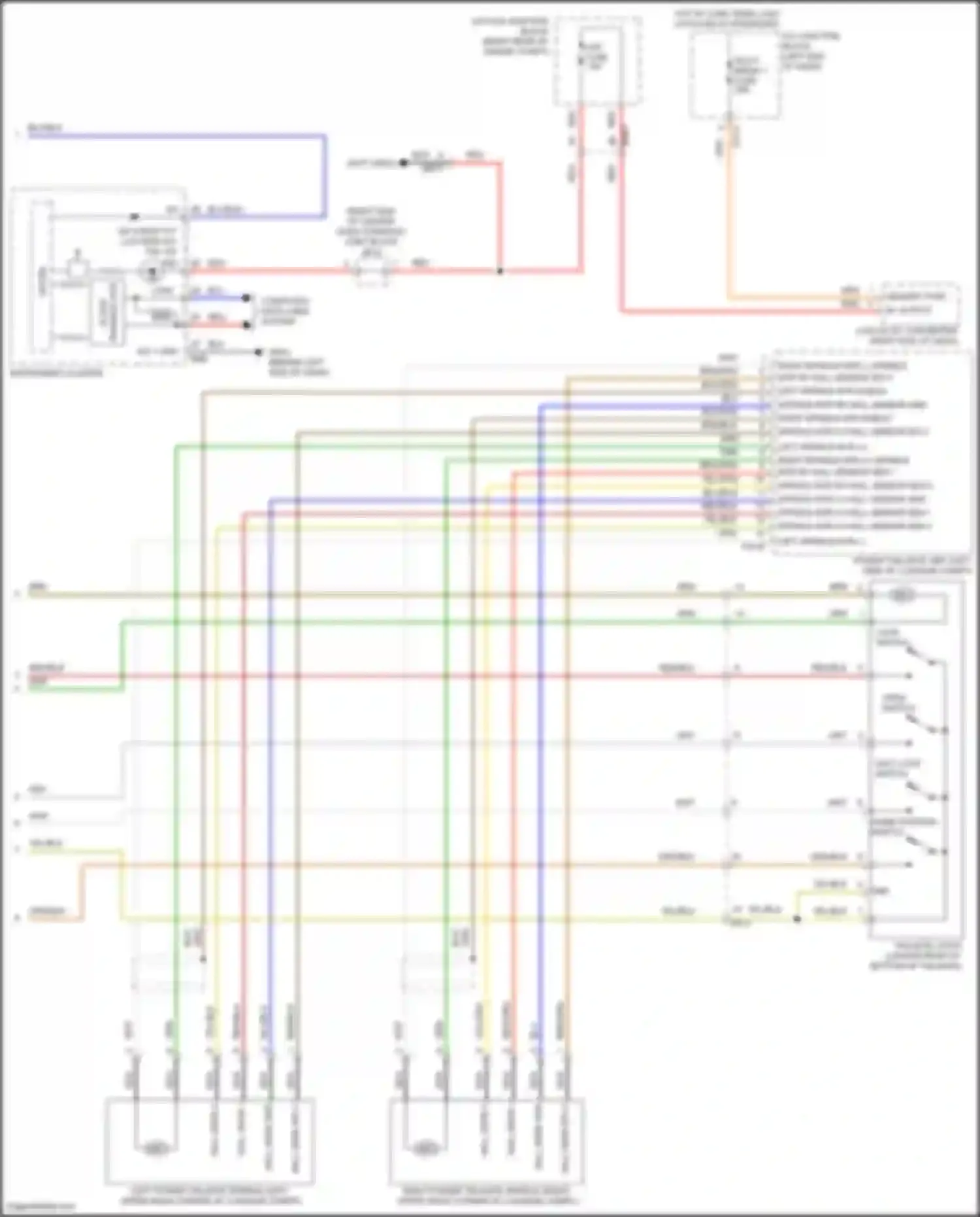 GV80 Genesis I (2020-2023): Power tailgate circuit (2 of 2)