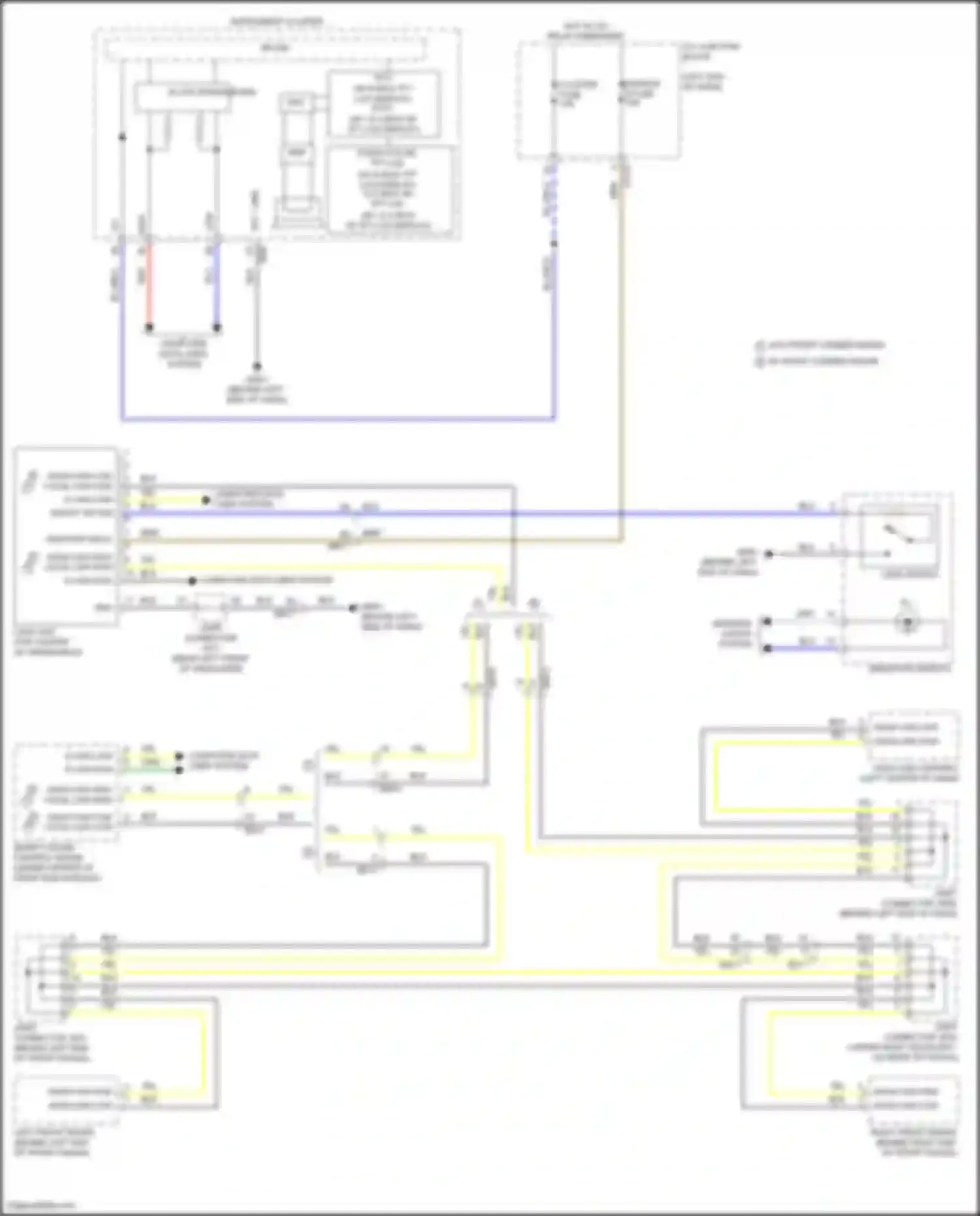 Wiring diagram adas-can high for Genesis GV80 I (2020-2023) (4 of 4)