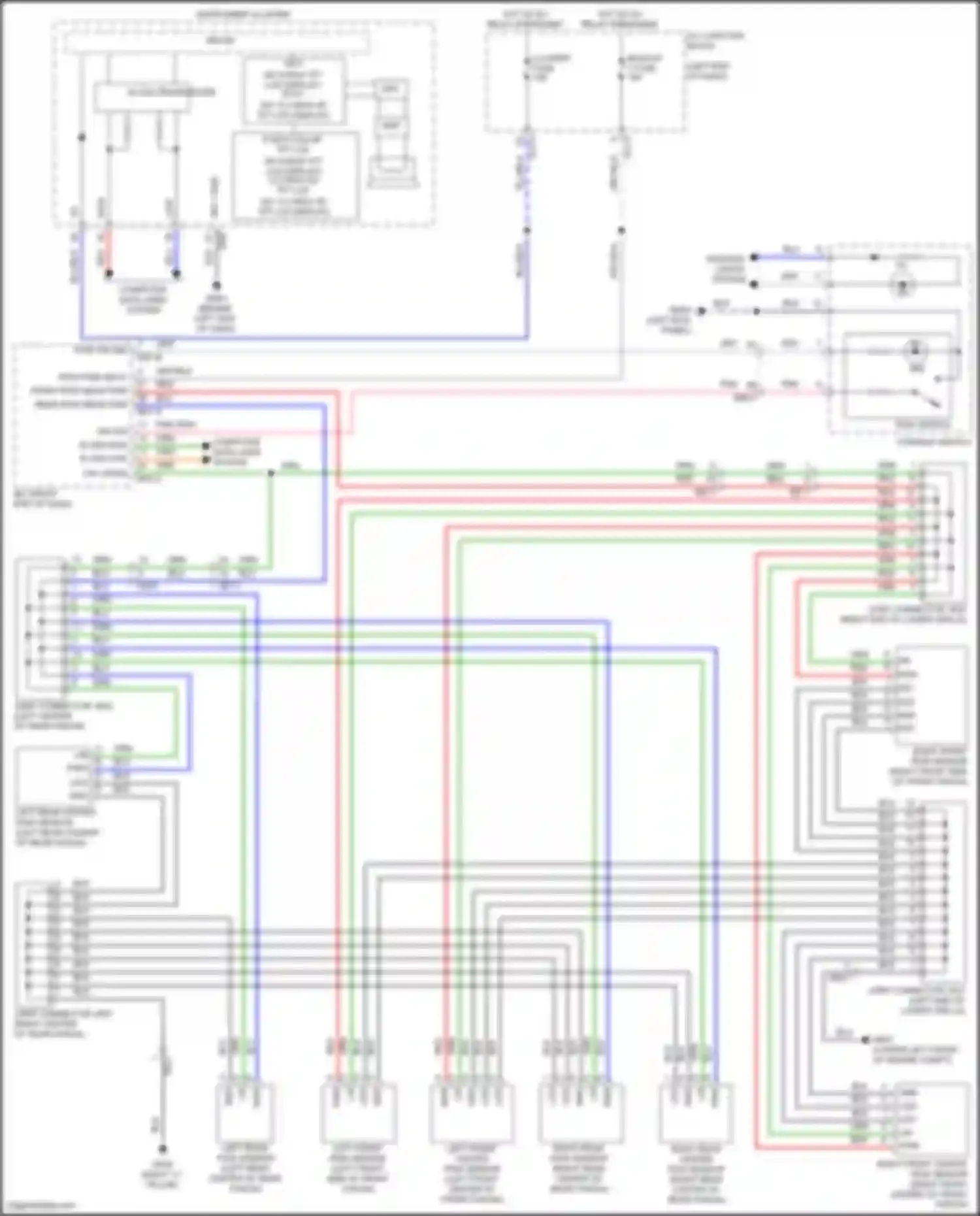 Wiring diagram b-can low for Genesis GV80 I (2020-2023) (38 of 56)