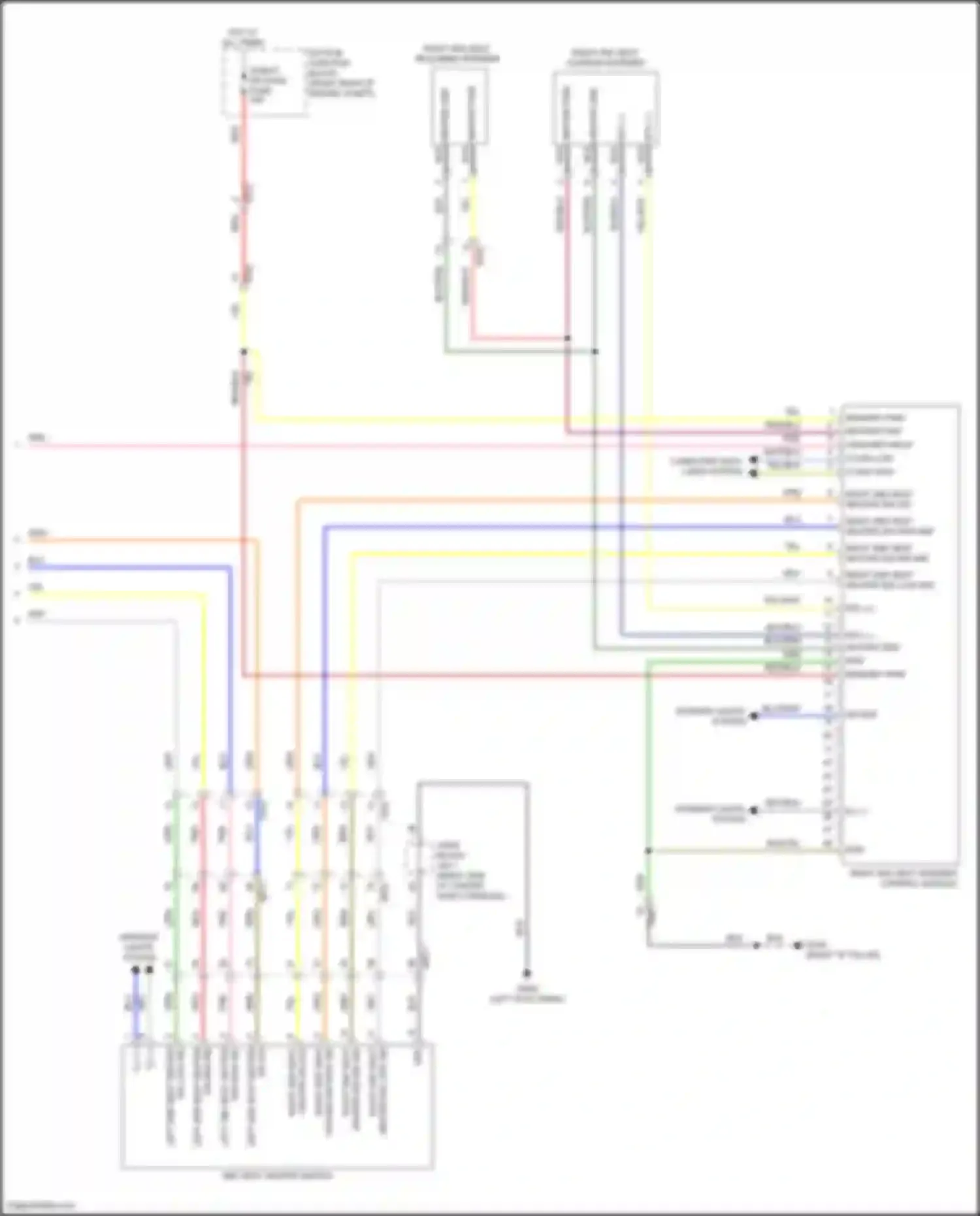 Wiring diagram blk/yel for Genesis GV80 I (2020-2023) (18 of 21)
