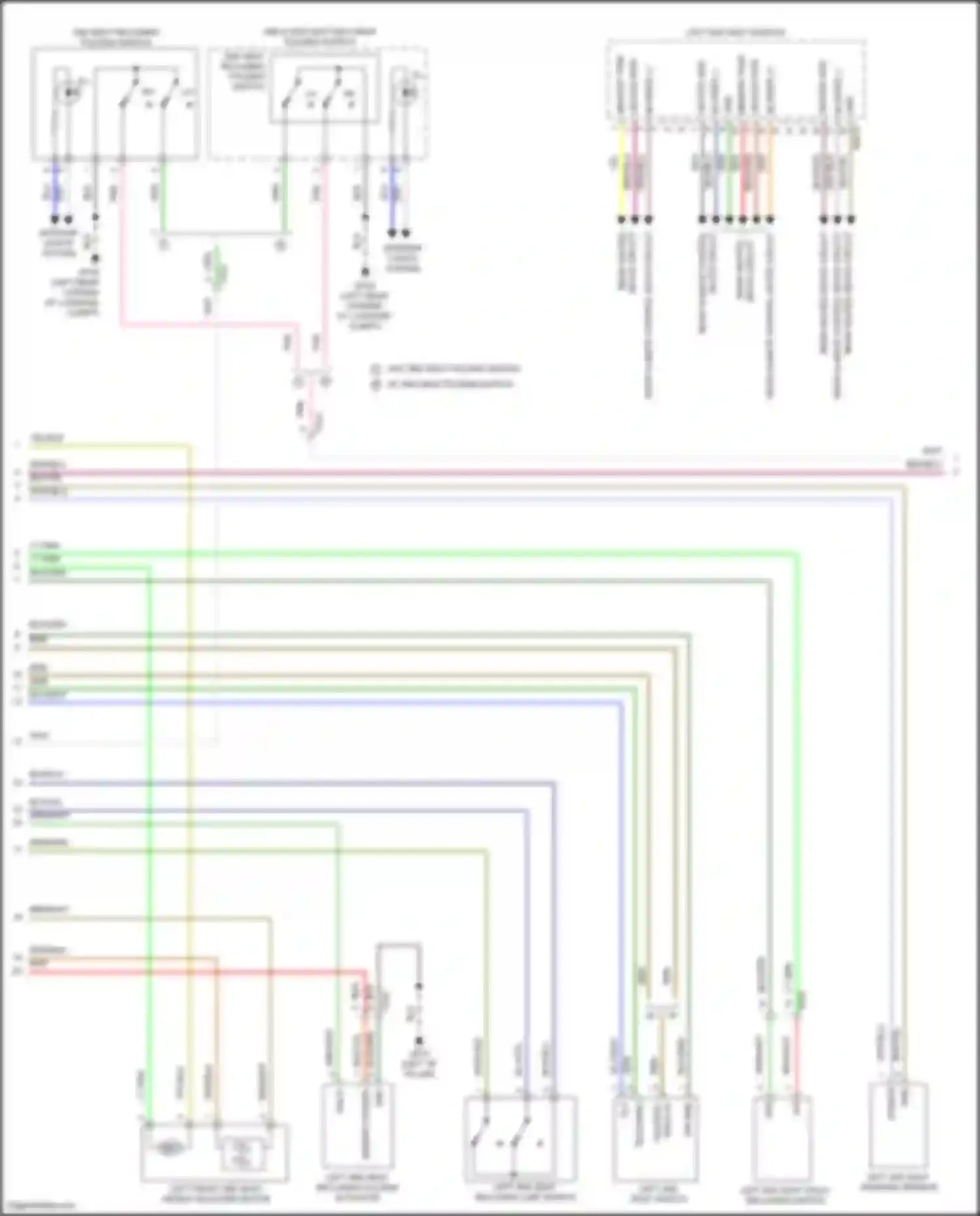 Wiring diagram blu for Genesis GV80 I (2020-2023) (60 of 199)