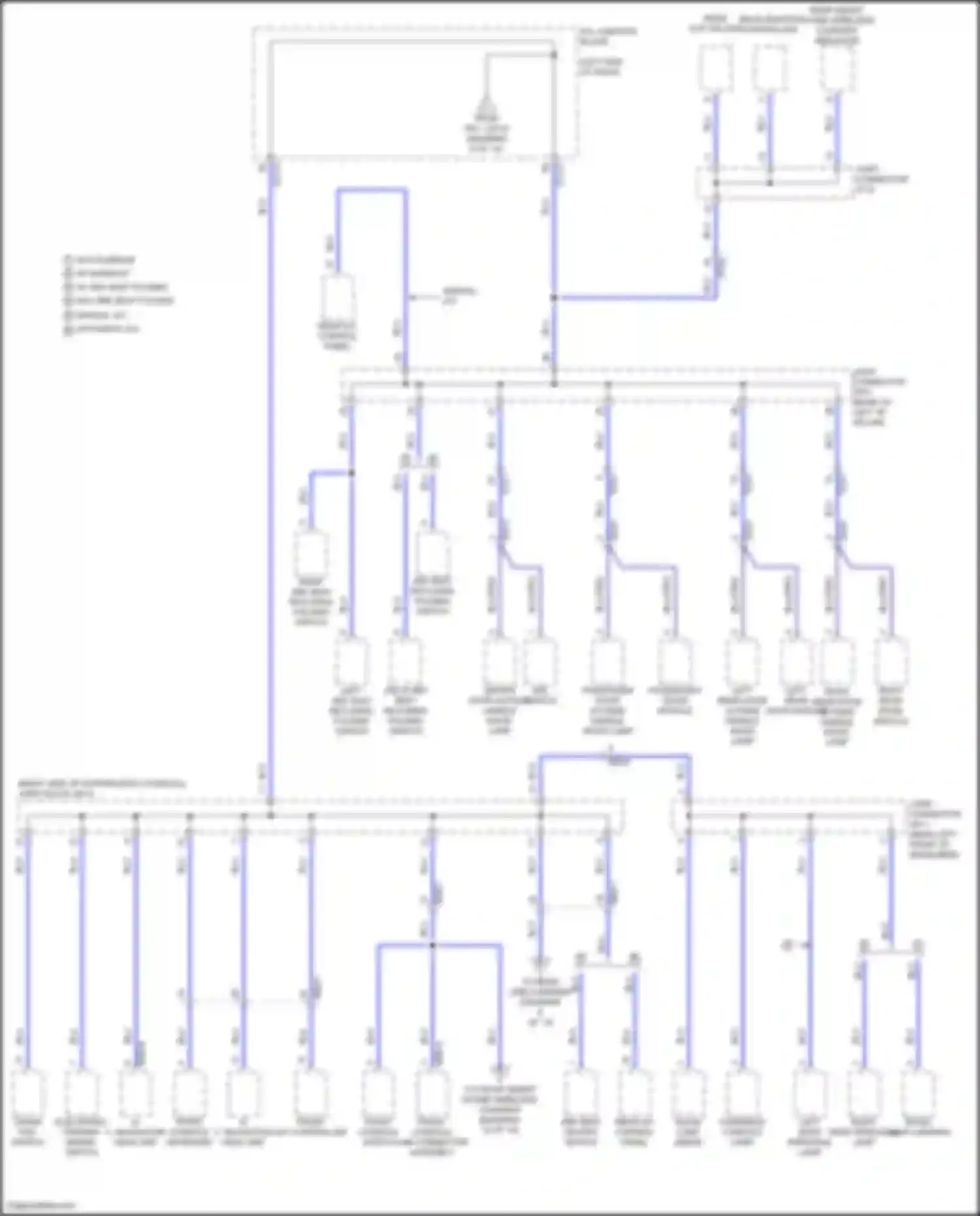 Wiring diagram crash pad switch for Genesis GV80 I (2020-2023) (7 of 9)