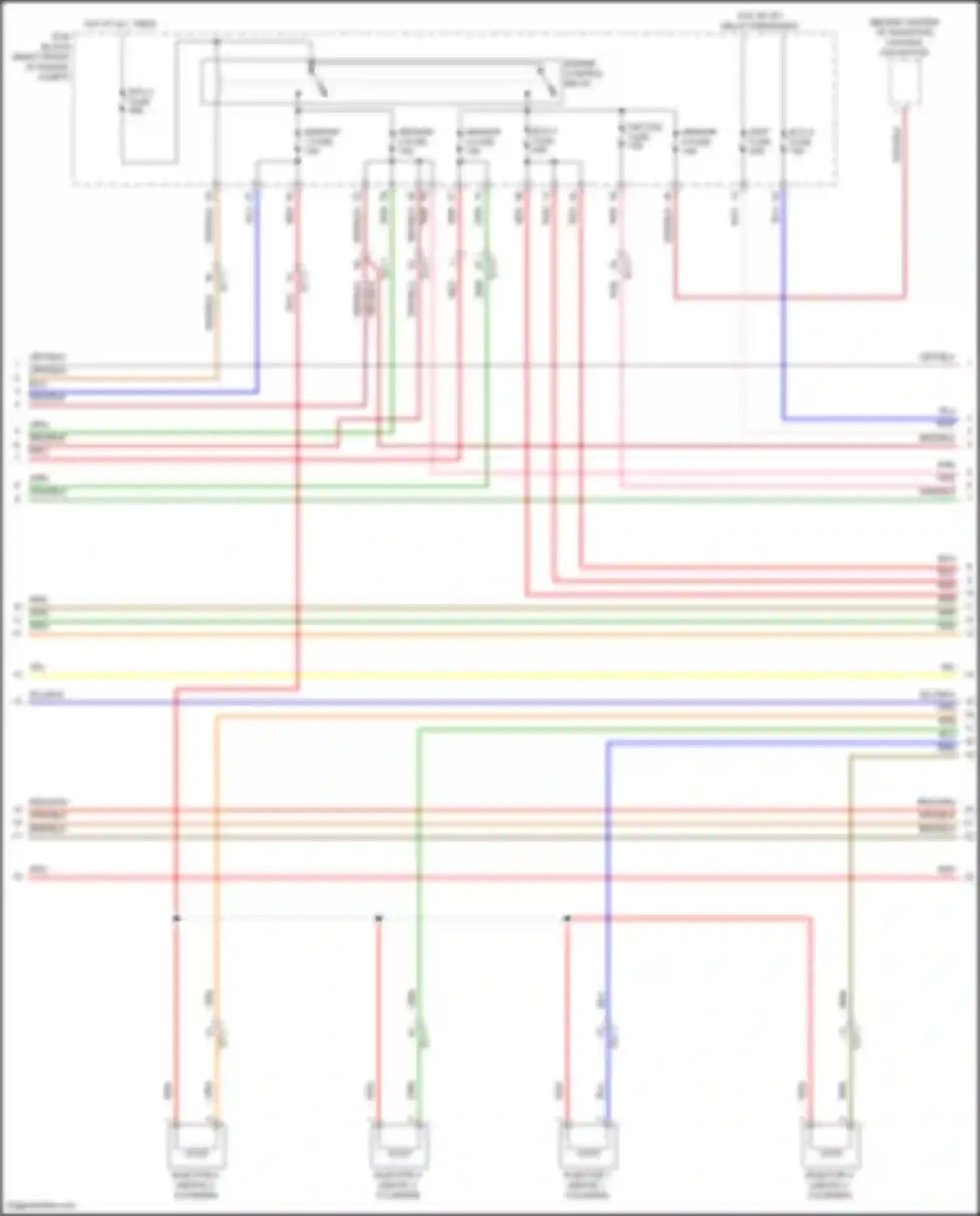Wiring diagram ecu 3 fuse for Genesis GV80 I (2020-2023) (2 of 3)