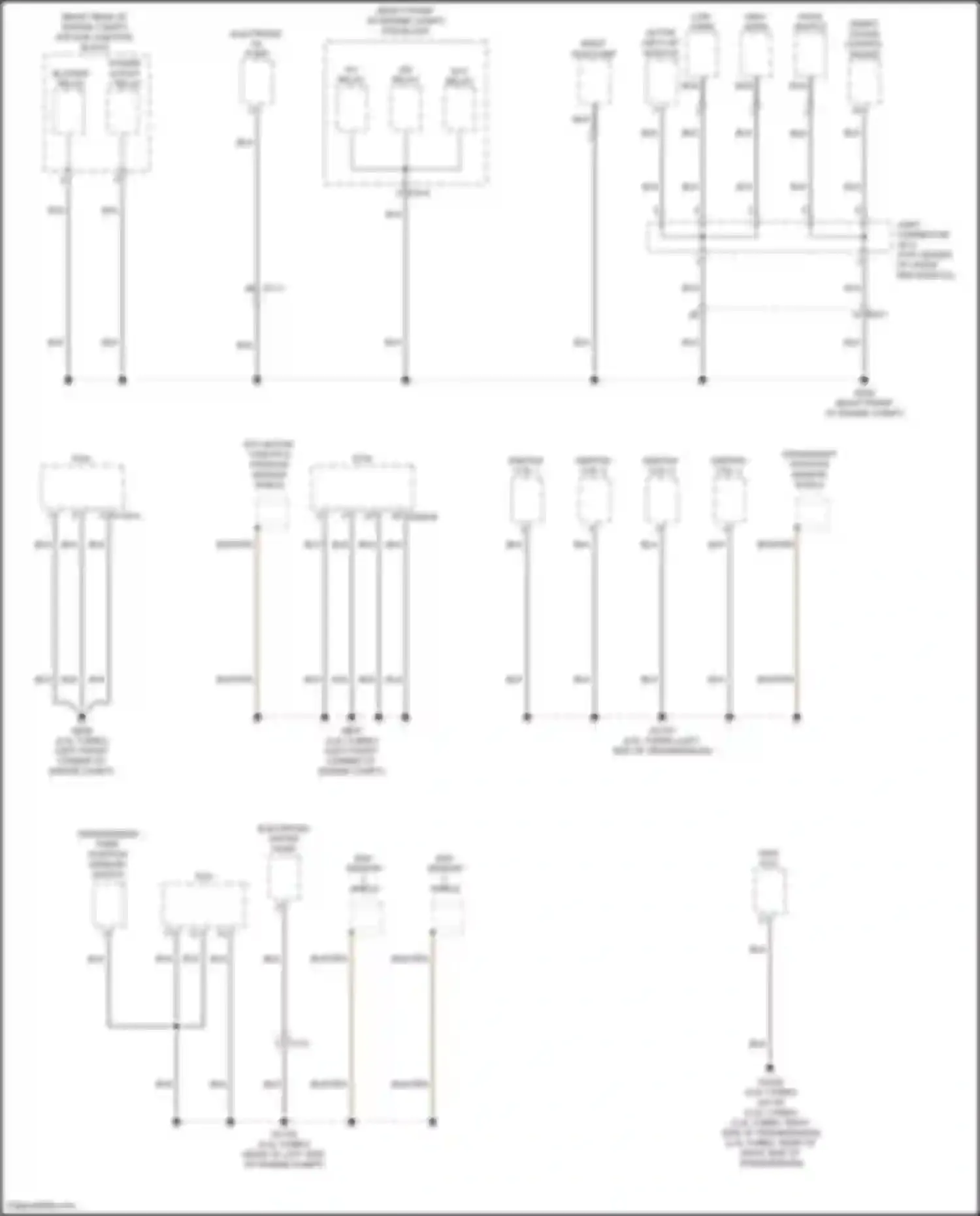 Wiring diagram electronic oil pump for Genesis GV80 I (2020-2023) (2 of 4)