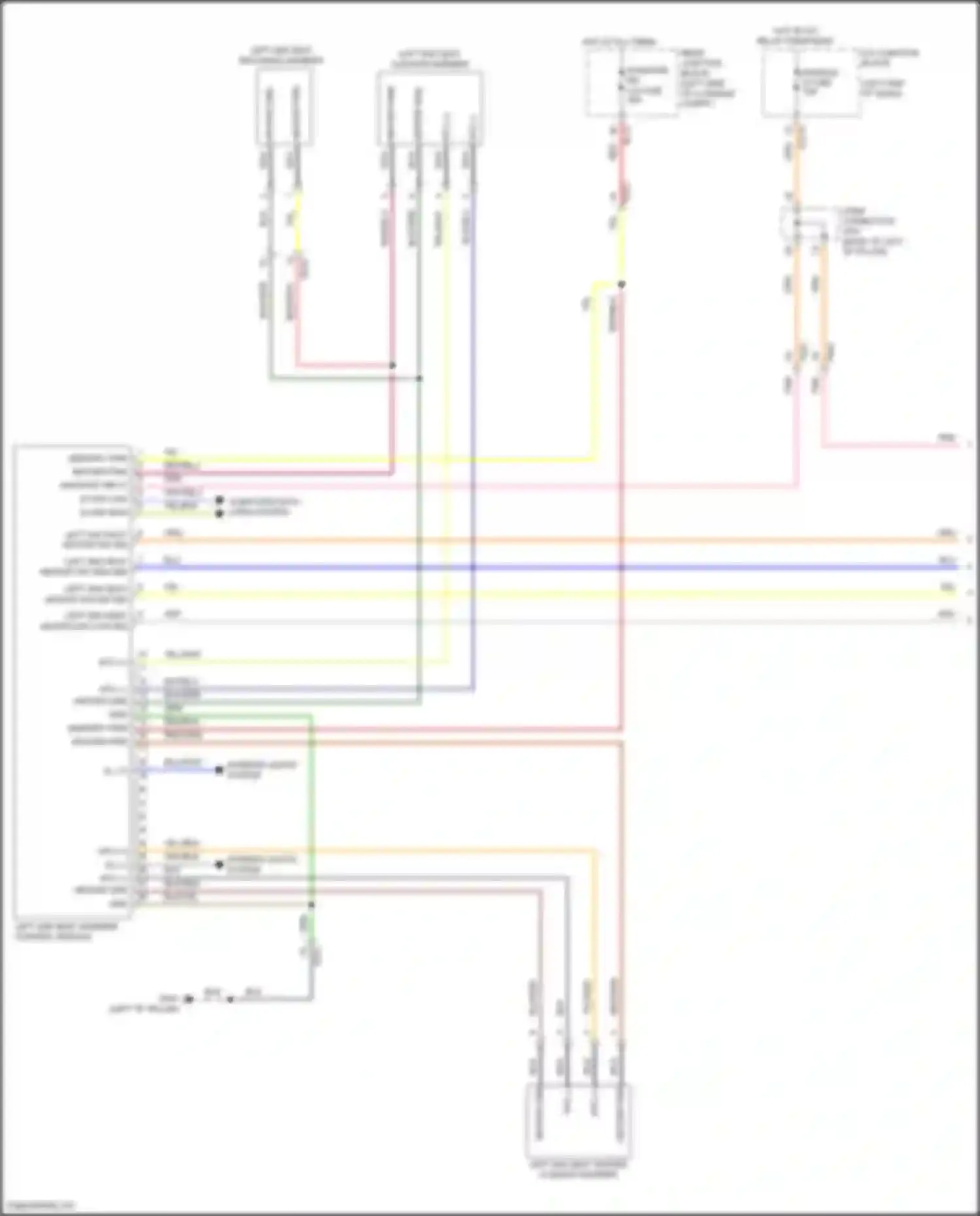 Wiring diagram heater sw sig for Genesis GV80 I (2020-2023) (1 of 2)