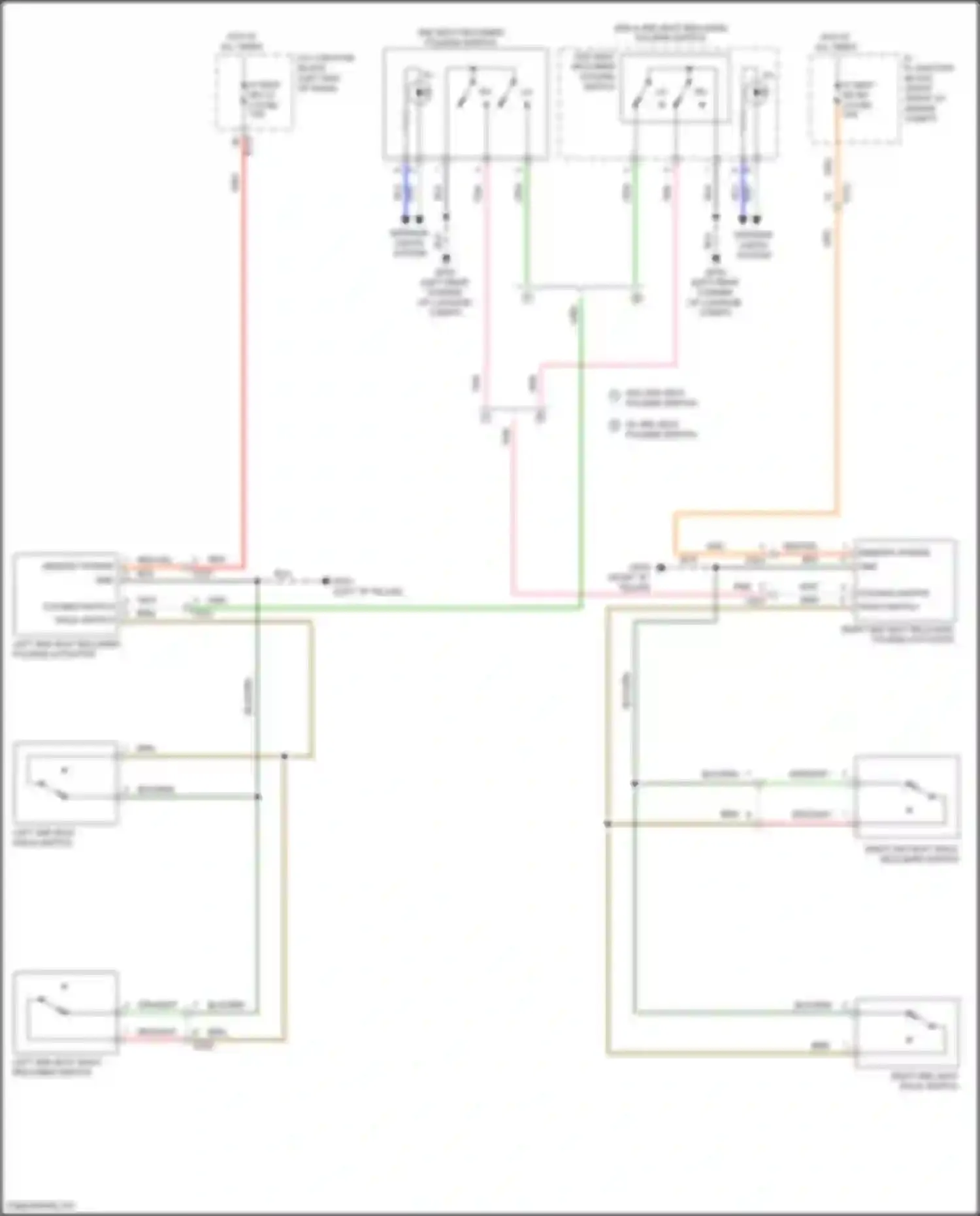 Wiring diagram hot at all times for Genesis GV80 I (2020-2023) (39 of 100)