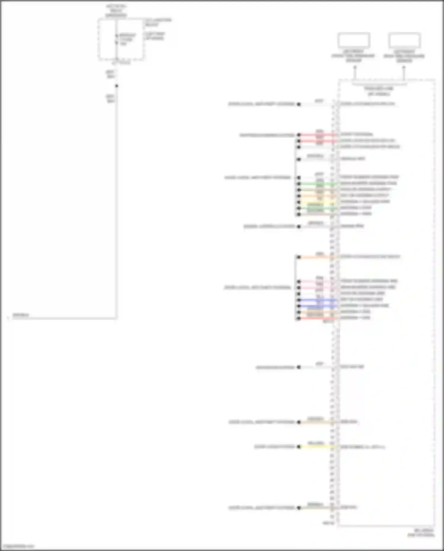 Wiring diagram icu-g for Genesis GV80 I (2020-2023) (48 of 64)
