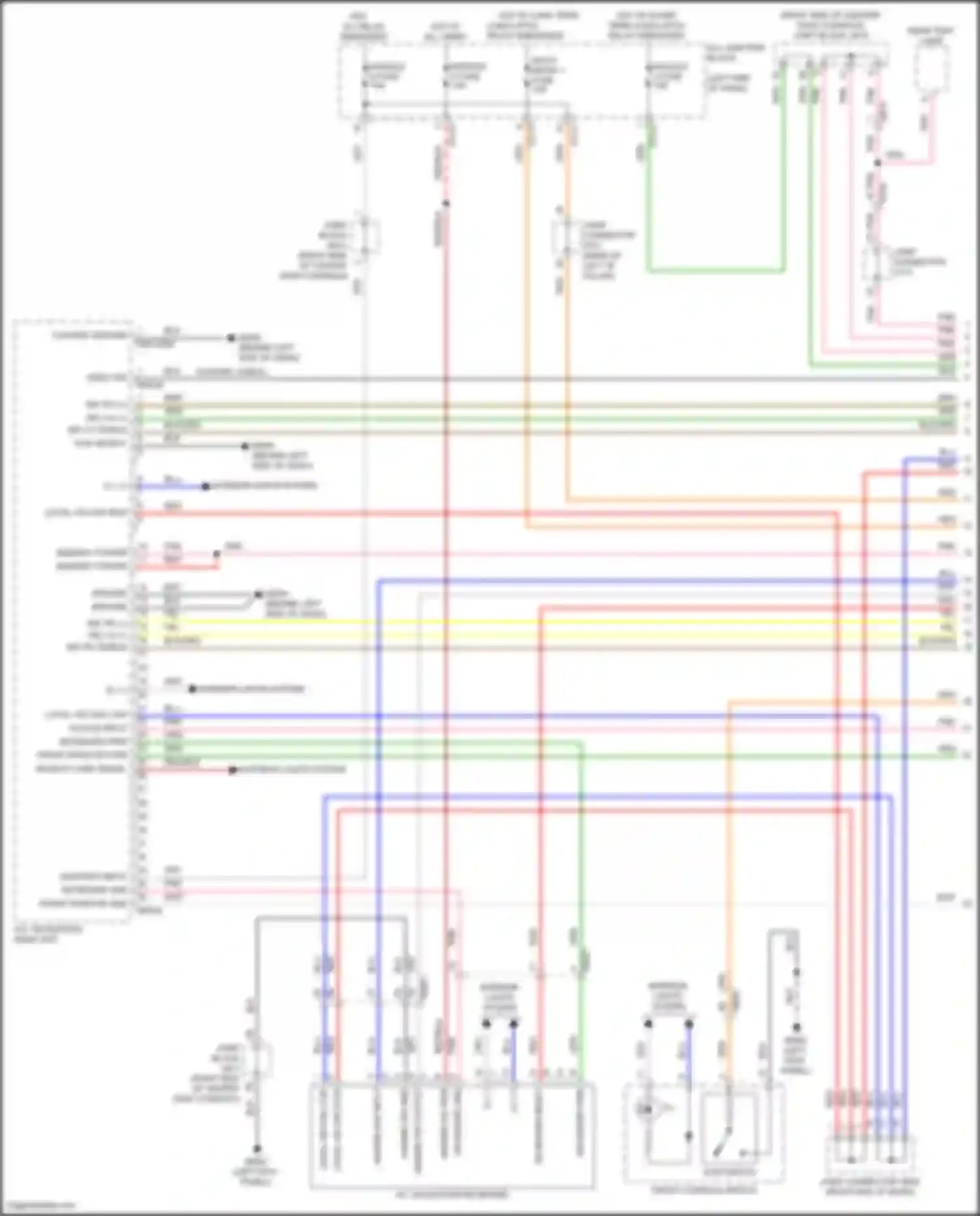 Wiring diagram icu-h for Genesis GV80 I (2020-2023) (8 of 60)